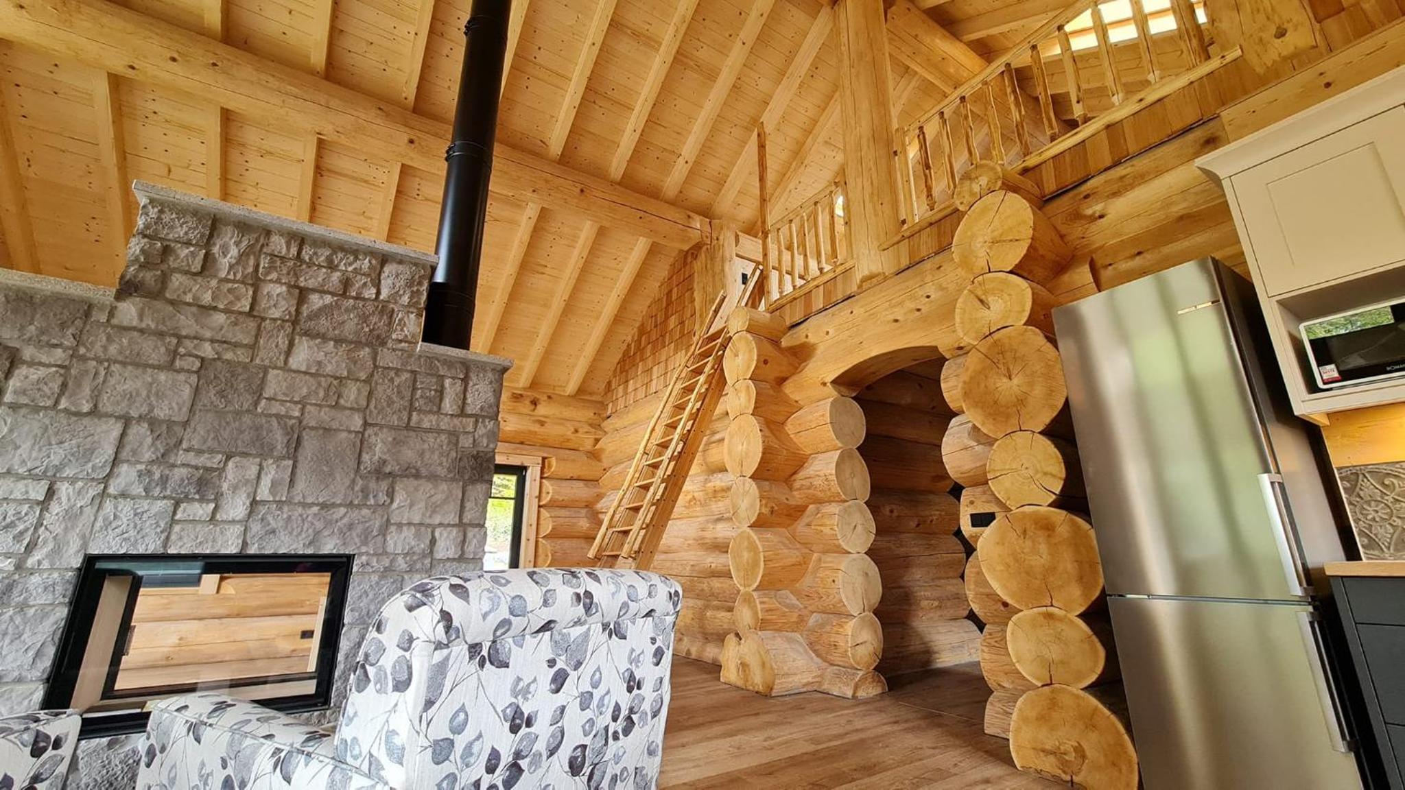 Eveningwood - DTV 5 Sterne Luxus Hüttenparadies, Blockhaus