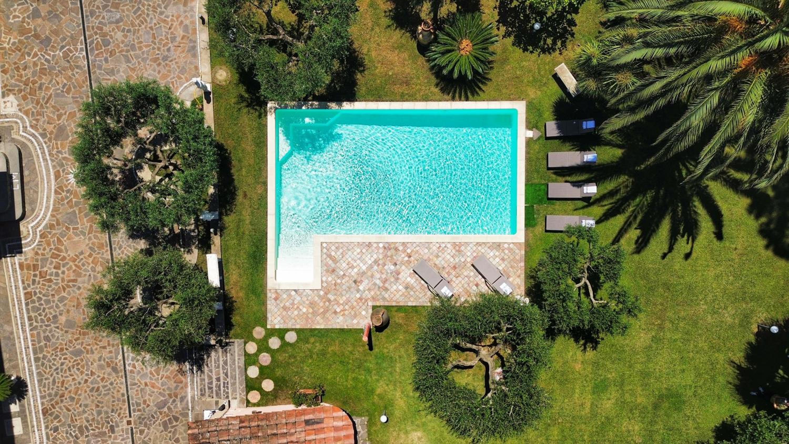 Villa con piscina