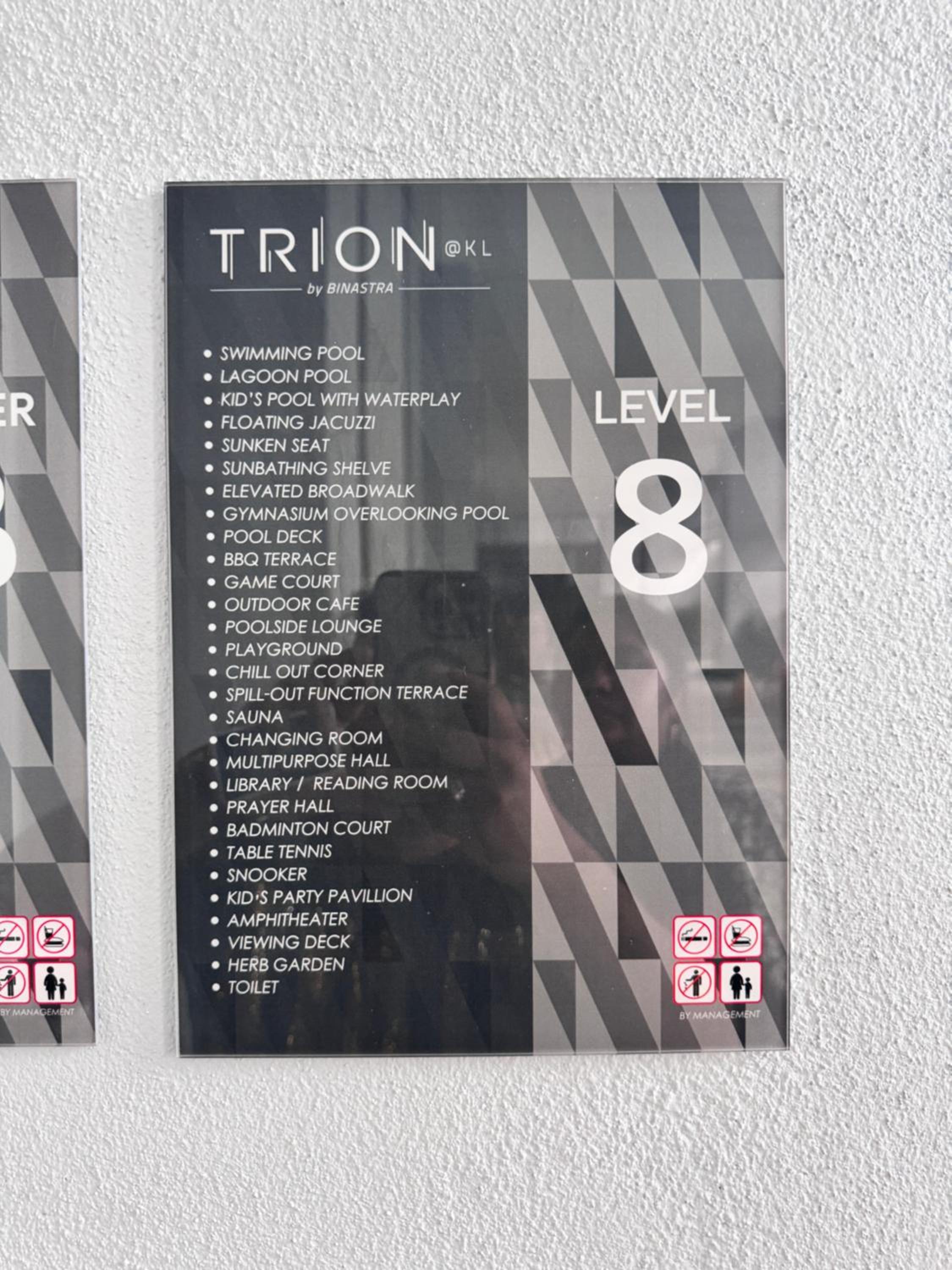 TRION kLCC BY ABM UNIQUE HOME