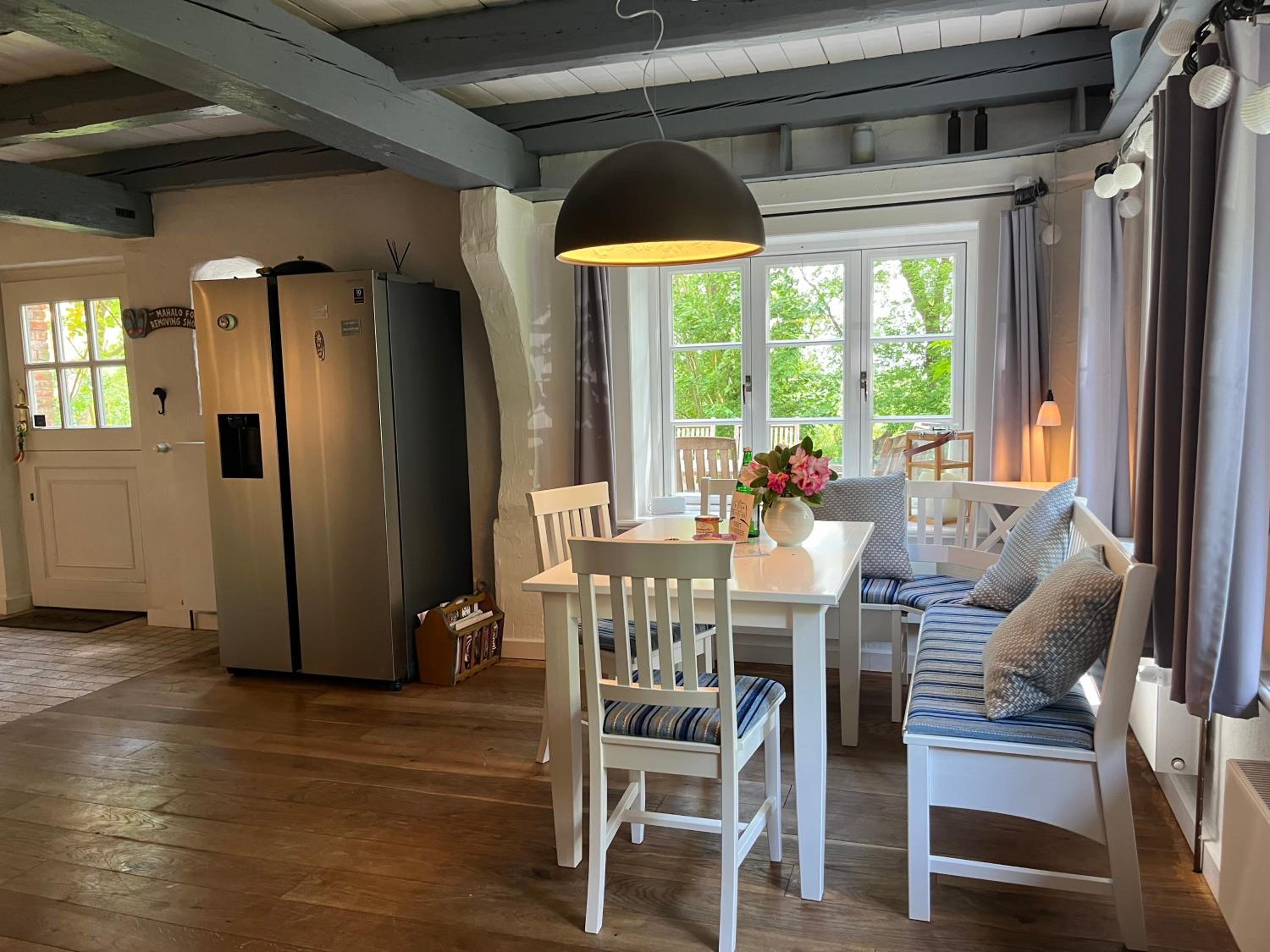 Reetdachhaus Warft Simmerdeis - Maisonettewohnung
