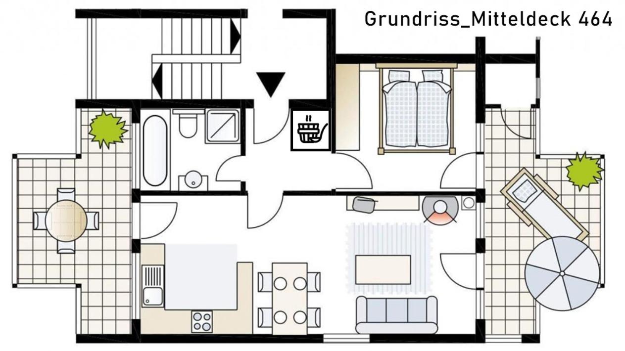 Mitteldeck 464 en Rechlin