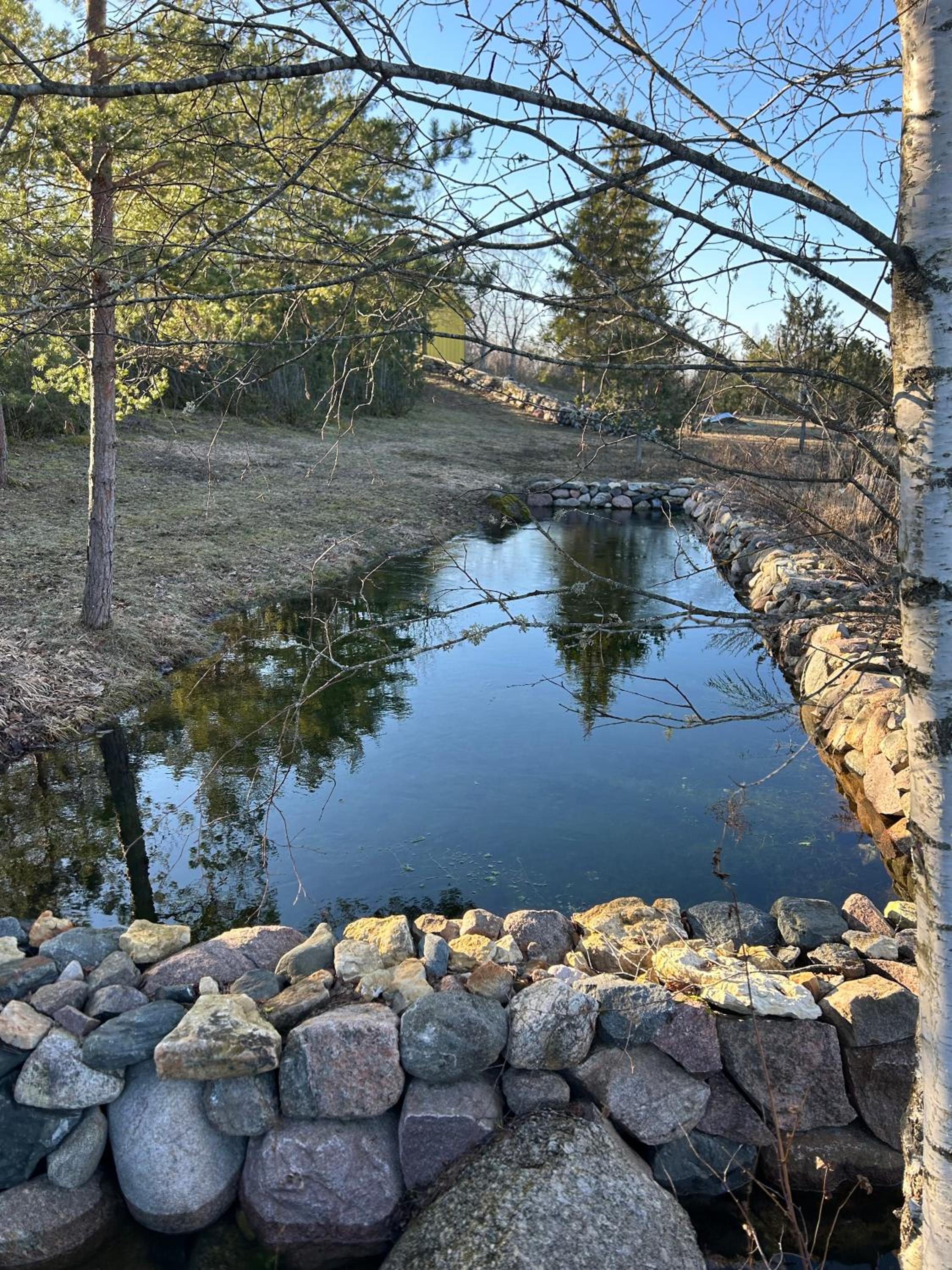 Muhu Kulla Saadu puhkemaja mere ääres