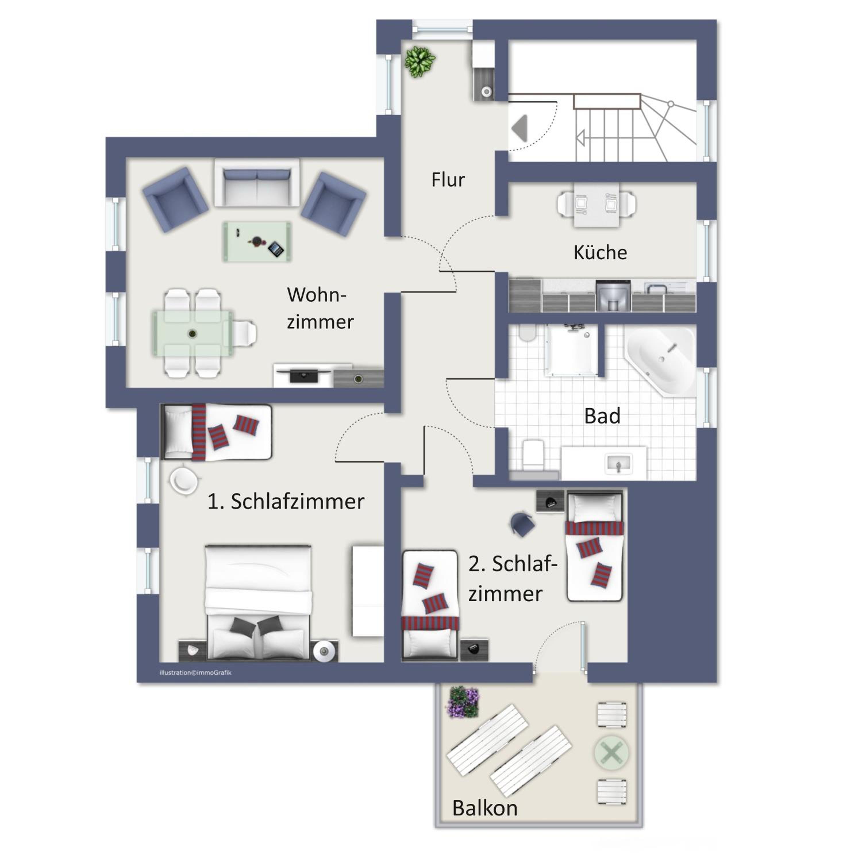 Auf den Höfen Wohnung 23