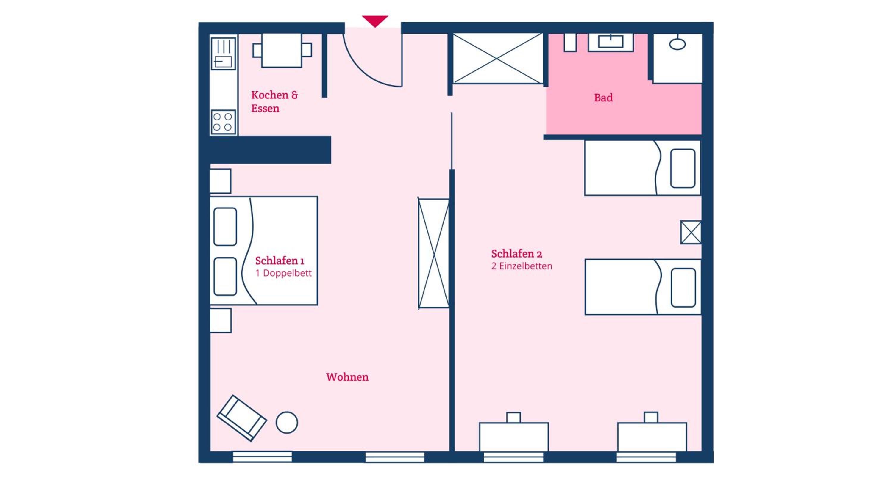 Ferienanlage Landliebe Appartement 6