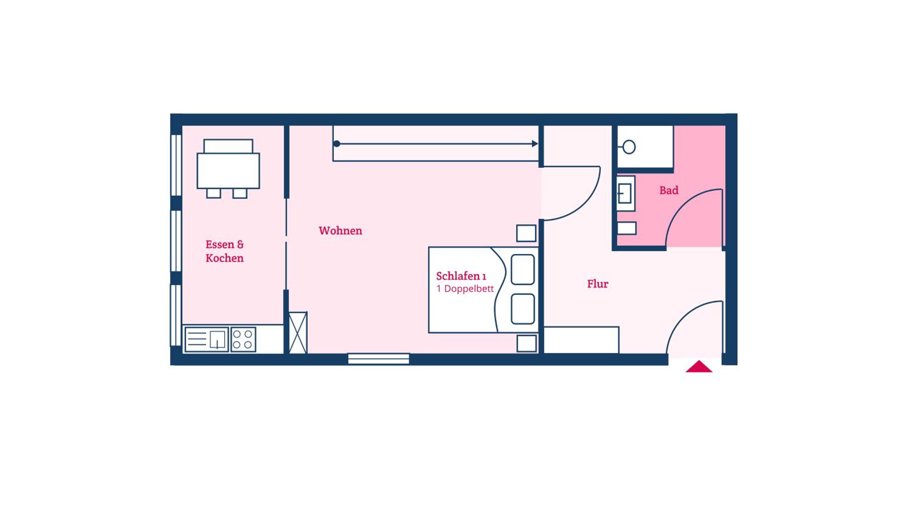 Ferienanlage Landliebe Appartement 12