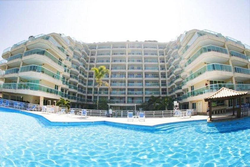 Apart hotel a Beira Mar na praia do Recreio