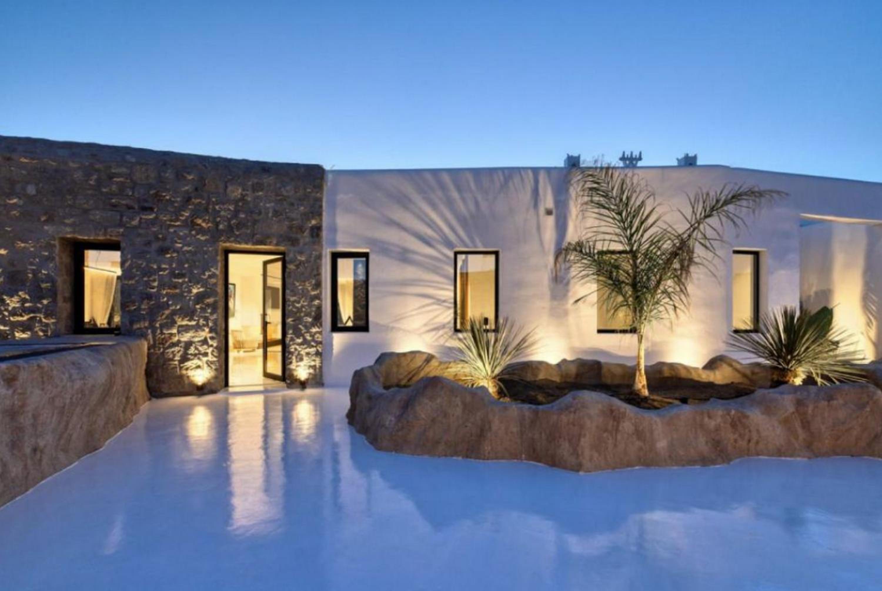 Exquisite Mykonos Villa | Villa Apocryphos | 6 Bedrooms | Unique Aegean Sea Views | Private Infinity Pool | Indoor Cave Heated Pool | Outdoor Jacuzzi | Myk