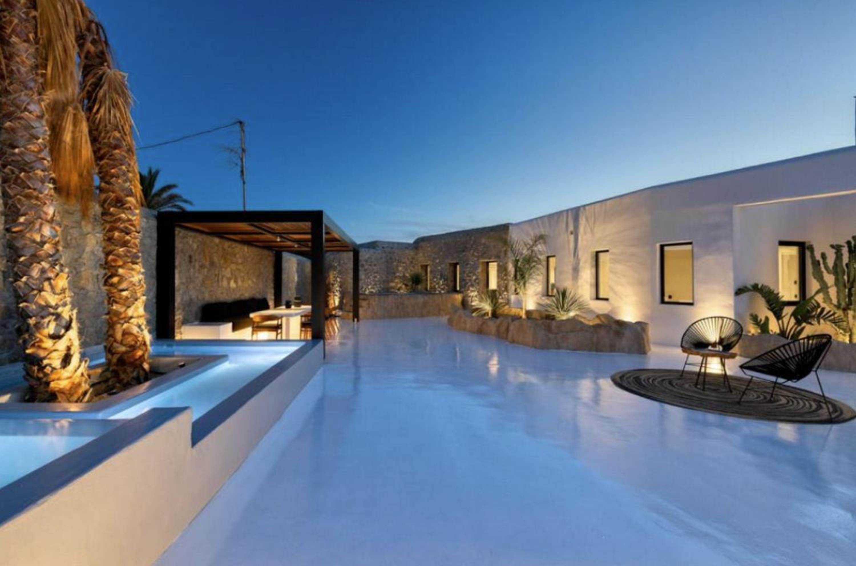 Exquisite Mykonos Villa | Villa Apocryphos | 6 Bedrooms | Unique Aegean Sea Views | Private Infinity Pool | Indoor Cave Heated Pool | Outdoor Jacuzzi | Myk photo 4