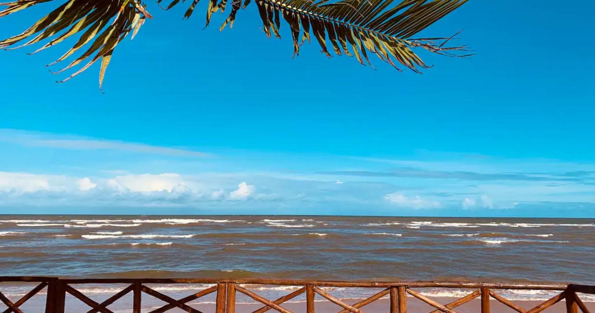 Casa inteira, pé na areia, conforto, frente mar, Itacimirim, Bahia