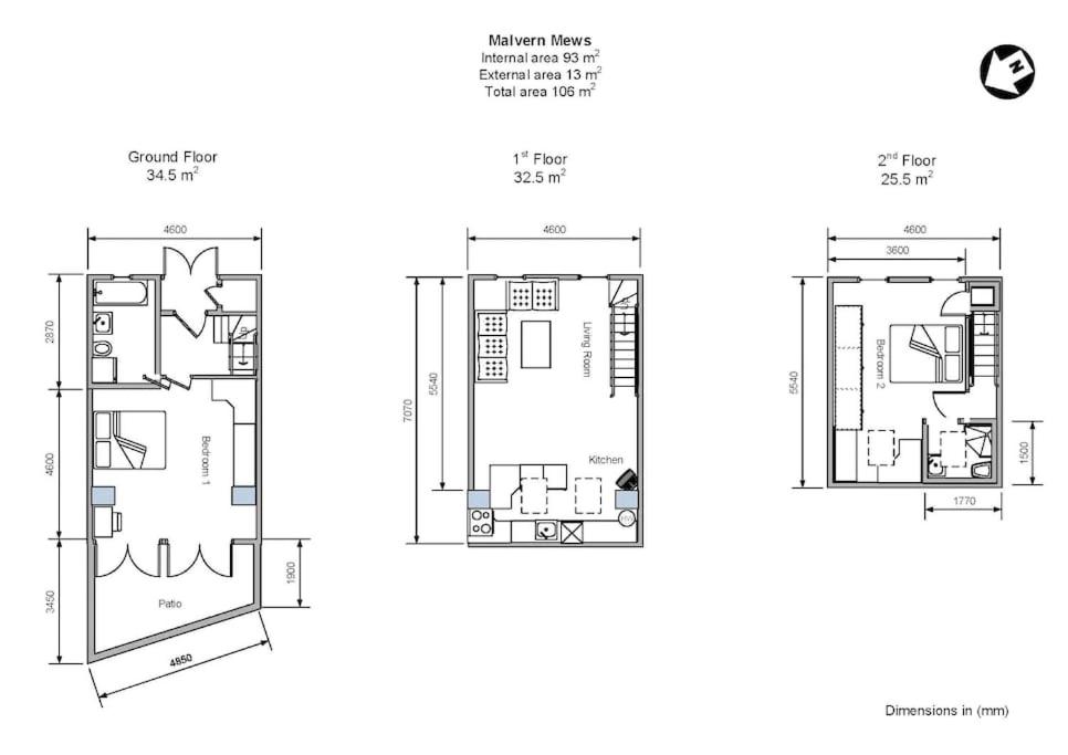 Mews House in Maida Vale near Paddington with Free Parking
