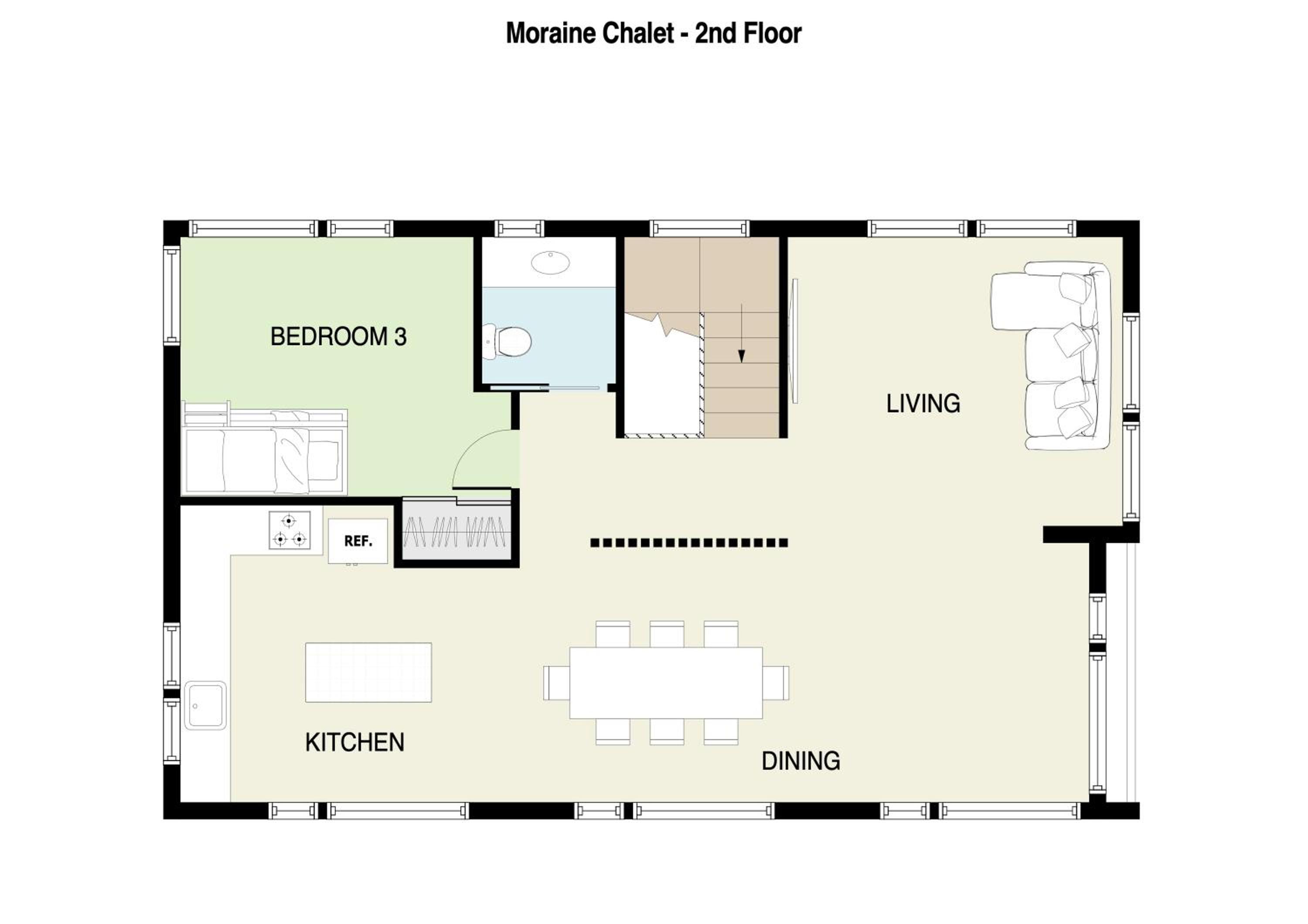 Moraine Onsen Chalet