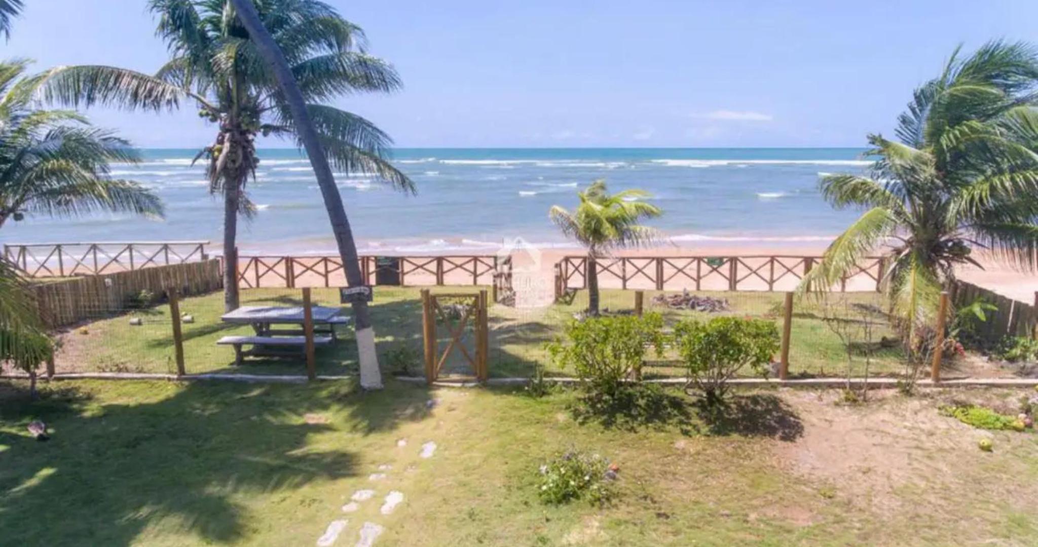 Casa inteira, pé na areia, conforto, frente mar, Itacimirim, Bahia