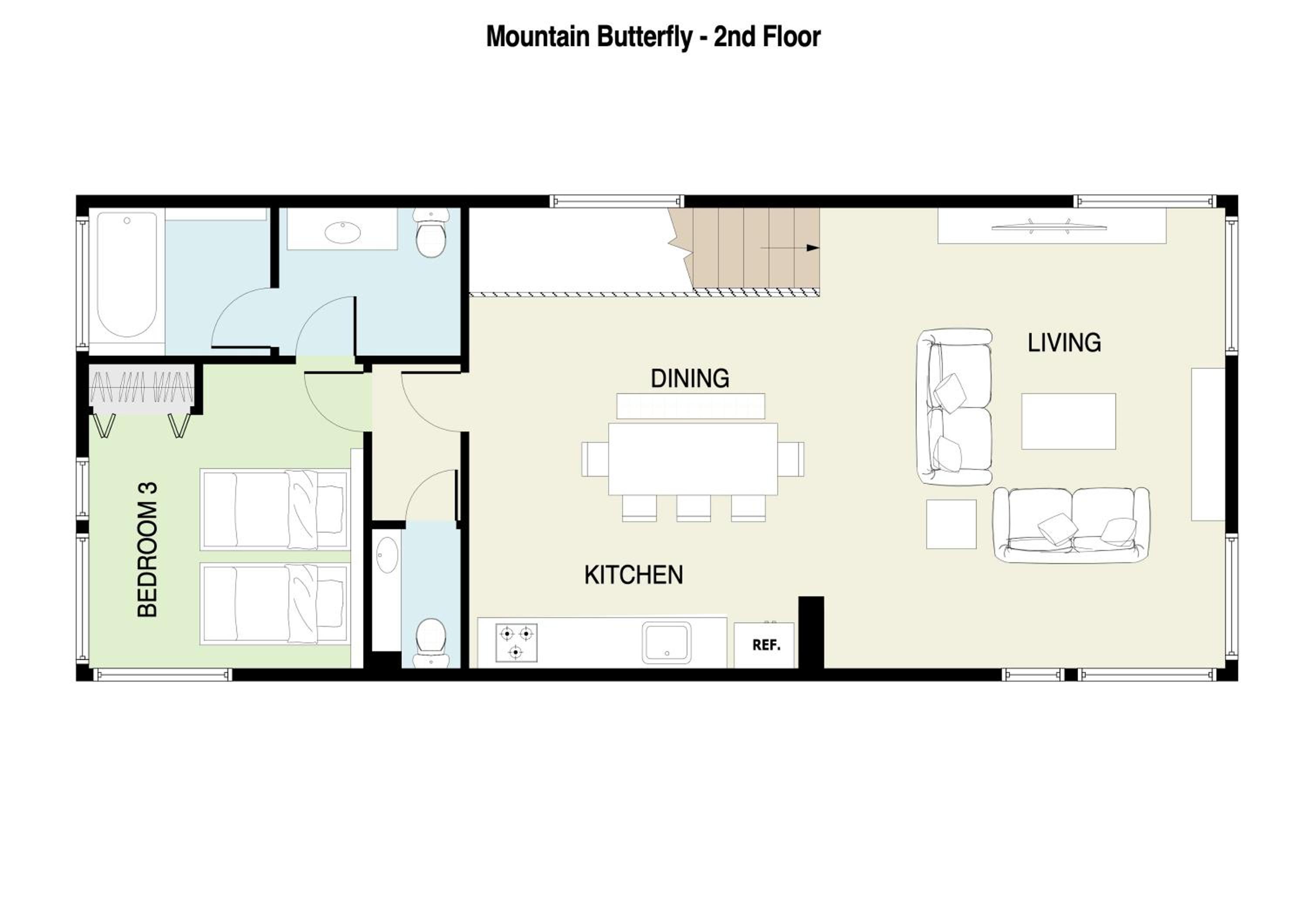 Mountain Butterfly view 5