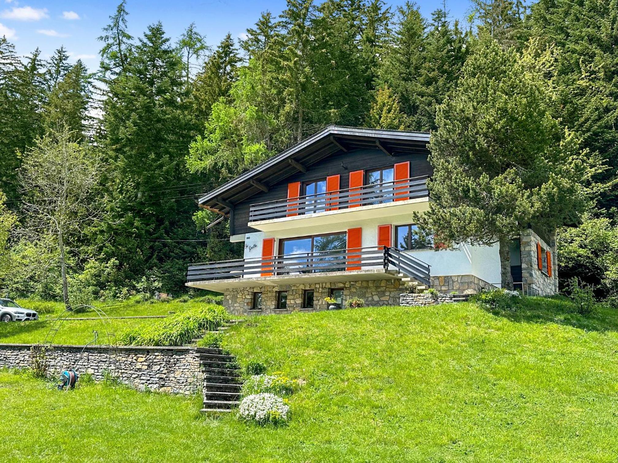 Chalet Familial Les Girolles aux portes d'Anzère view 5