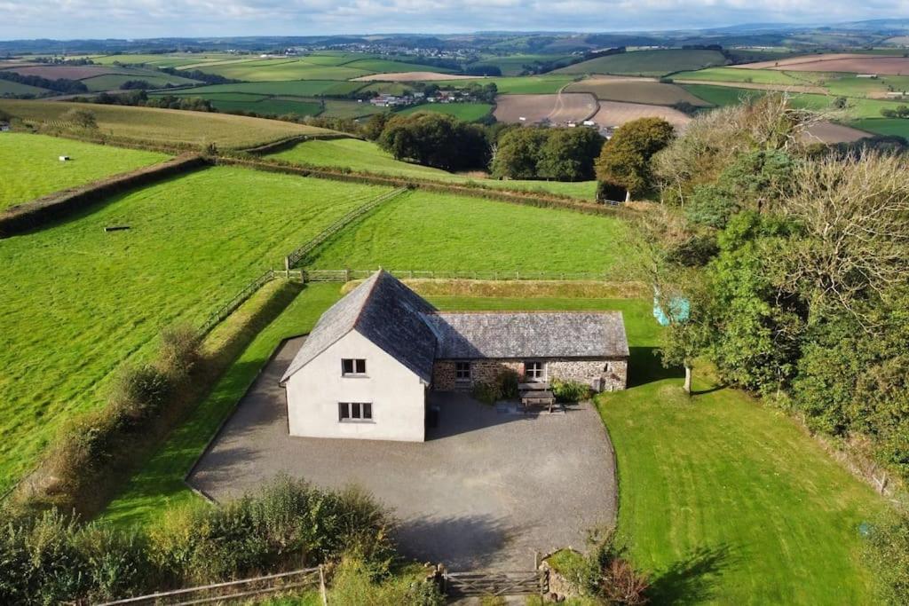 Widehay Barn, North Devon view 2