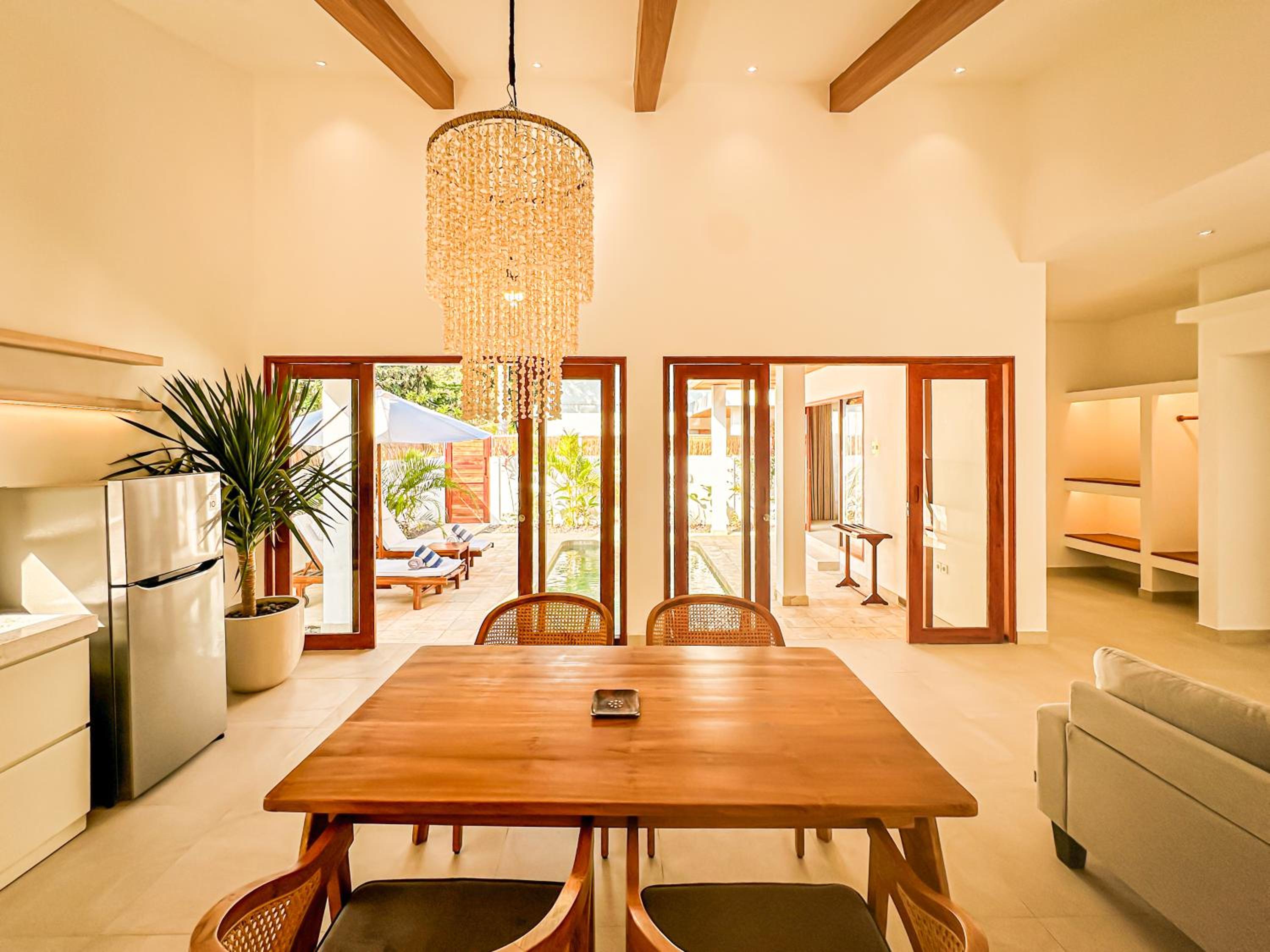 Private Pool Villa Retreat NAMU two-bedroom 5unit view 5
