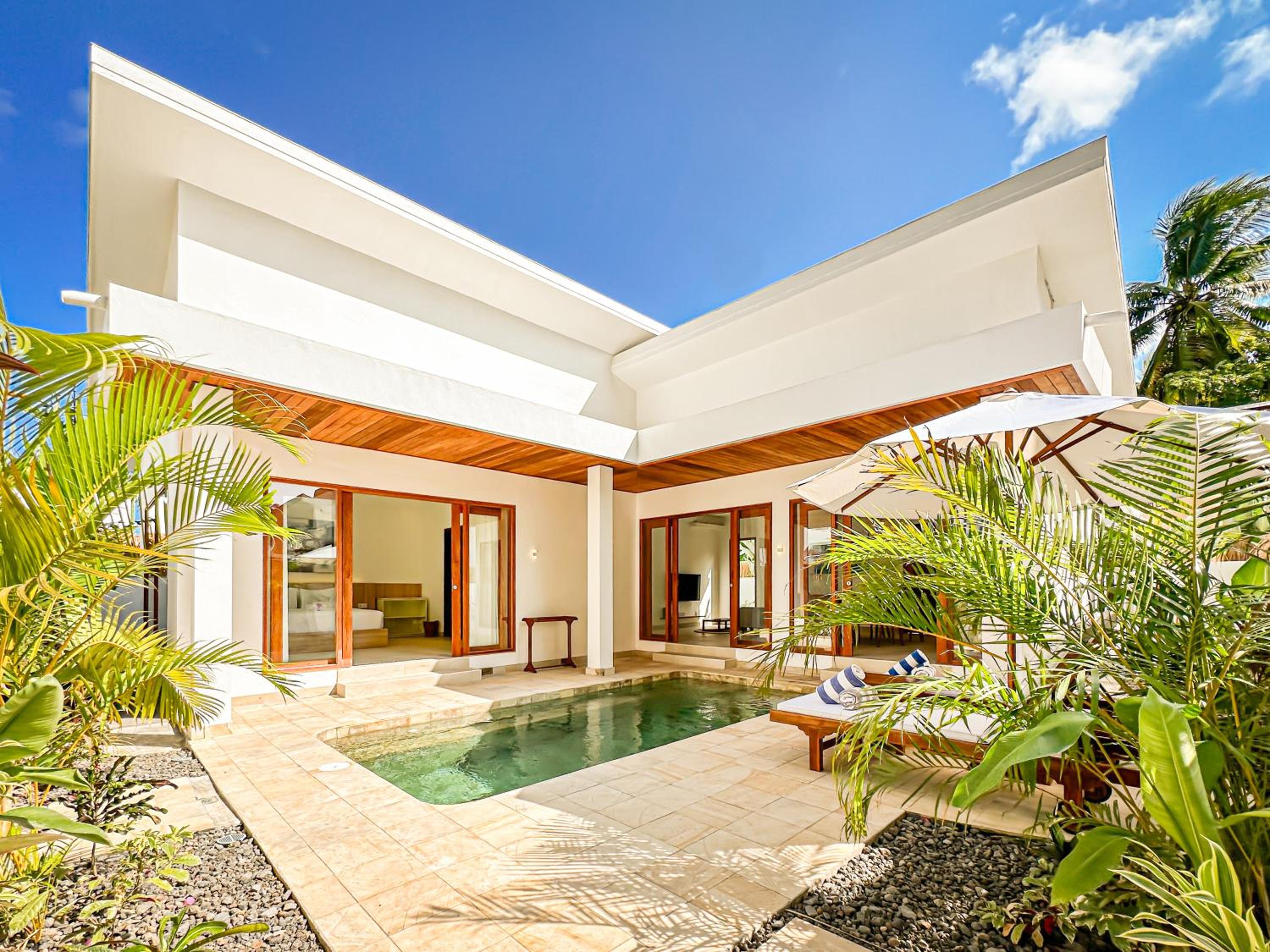Private Pool Villa Retreat NAMU two-bedroom 5unit view 3