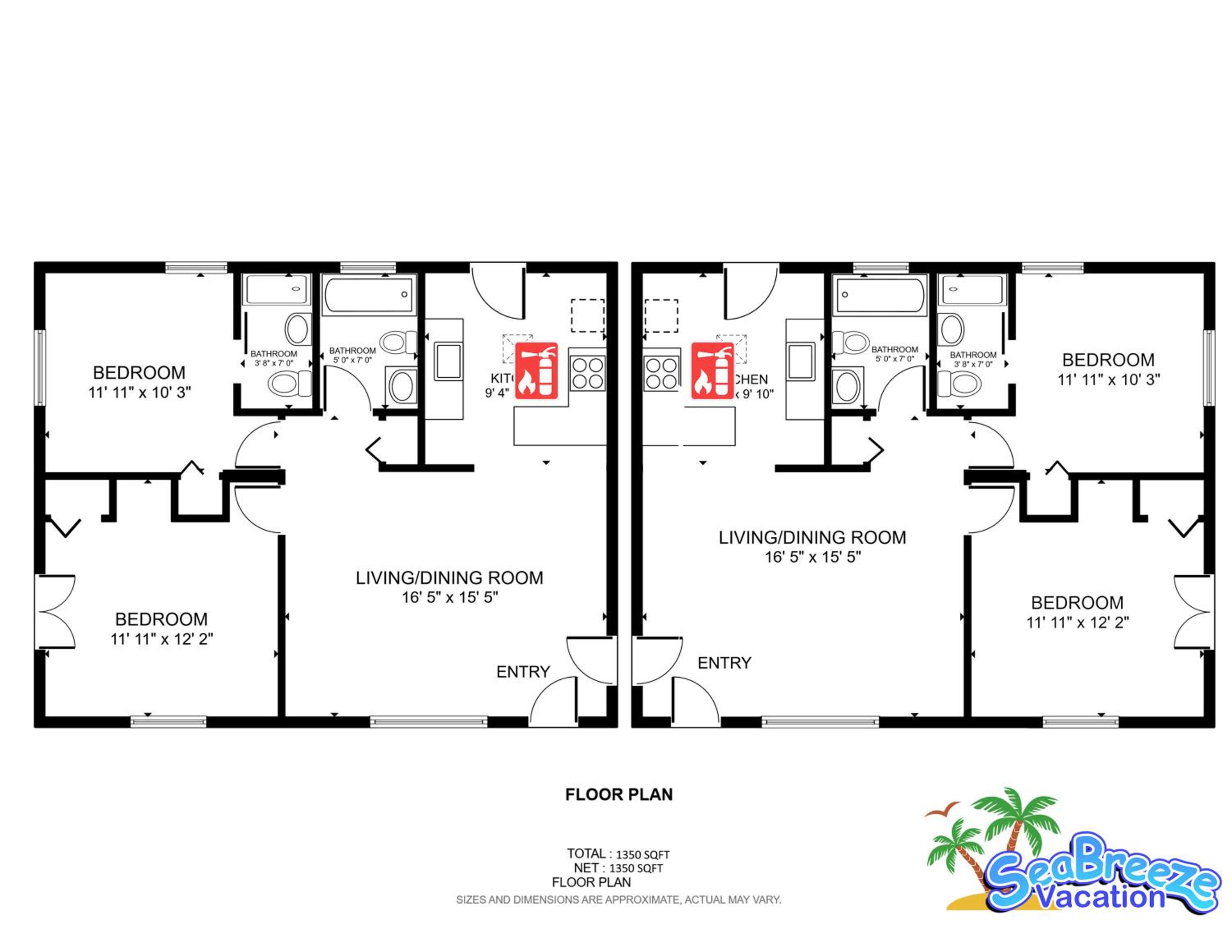 Recently renovated with large pool on the North end of AMI view 3