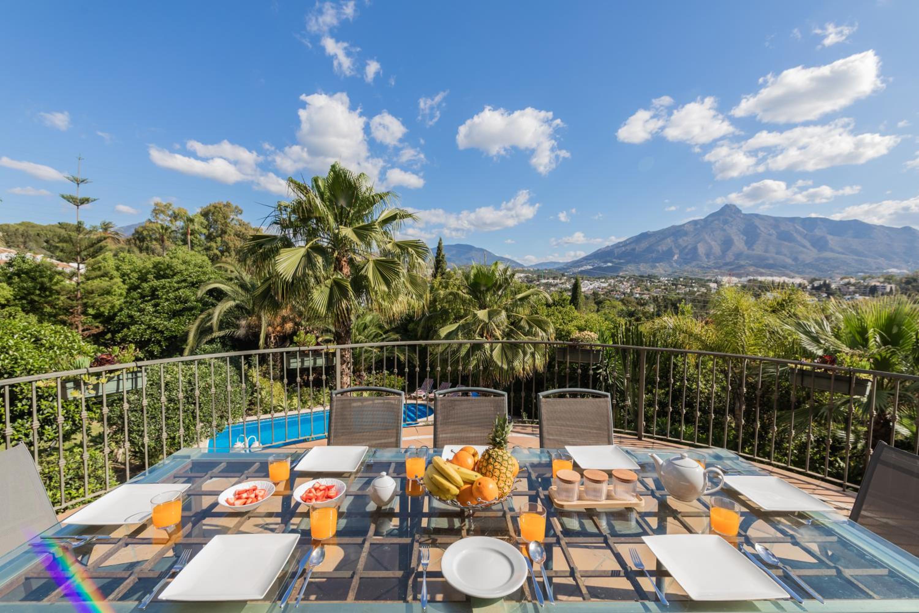Spacious 10guest Villa in Puerto Banus with pool view 3