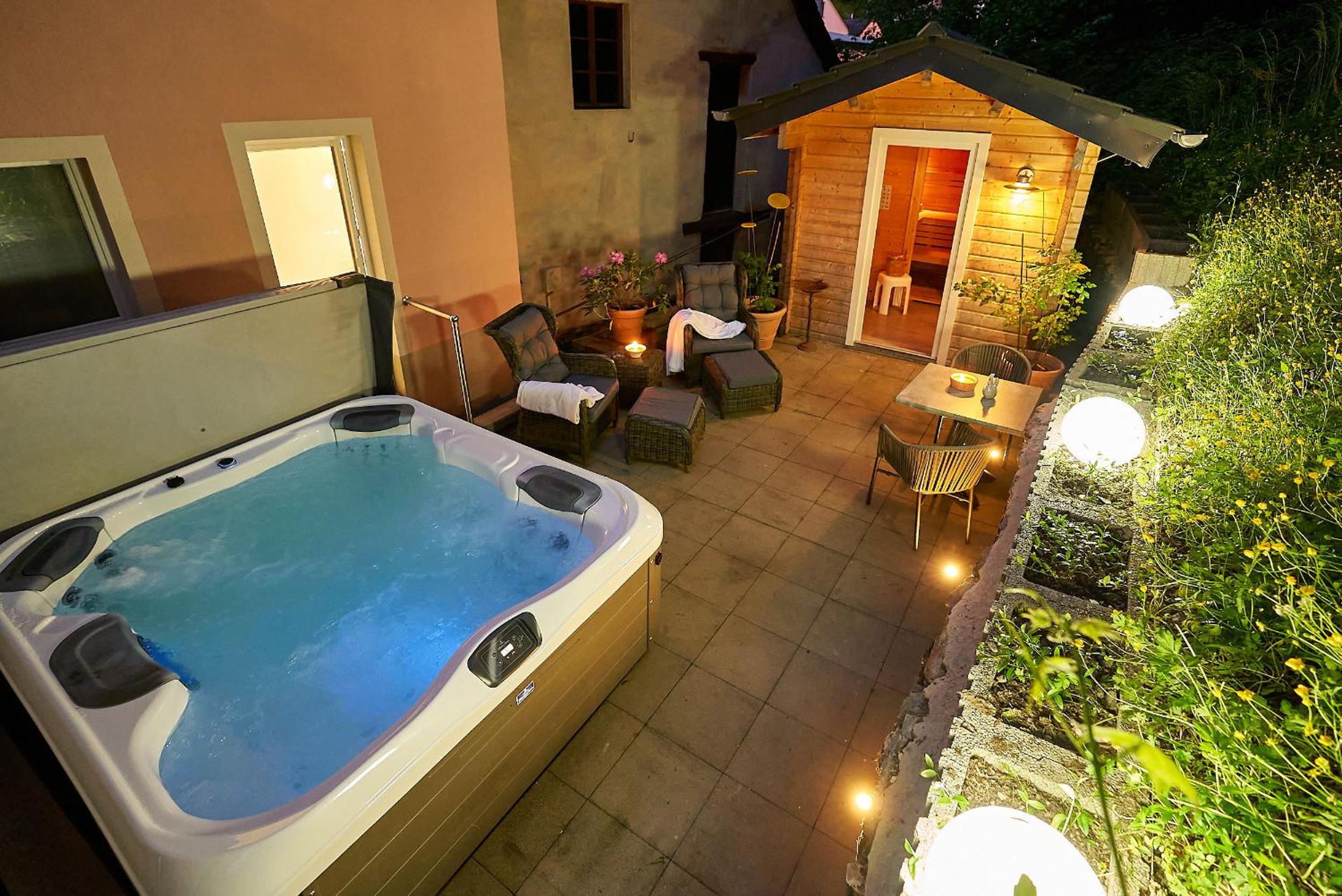 Ferienhaus mit Privaten Spabereich