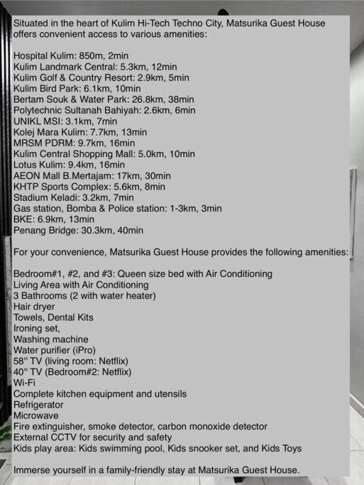 Matsurika Guest House - Kulim photo 3
