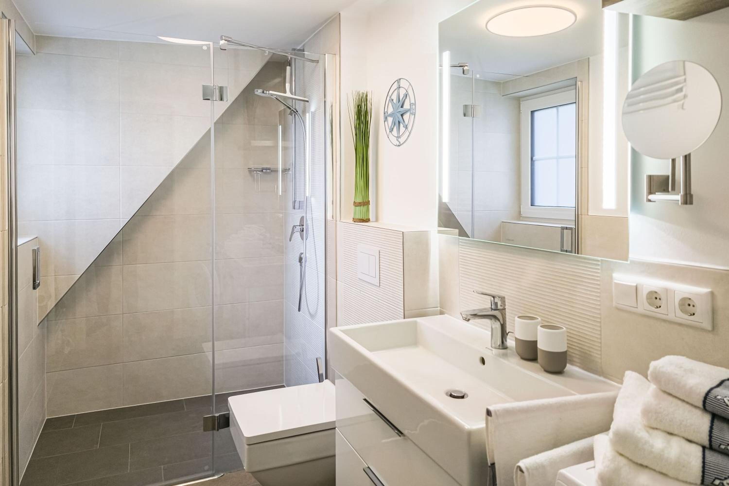 Sandbank en Zingst — bathroom
