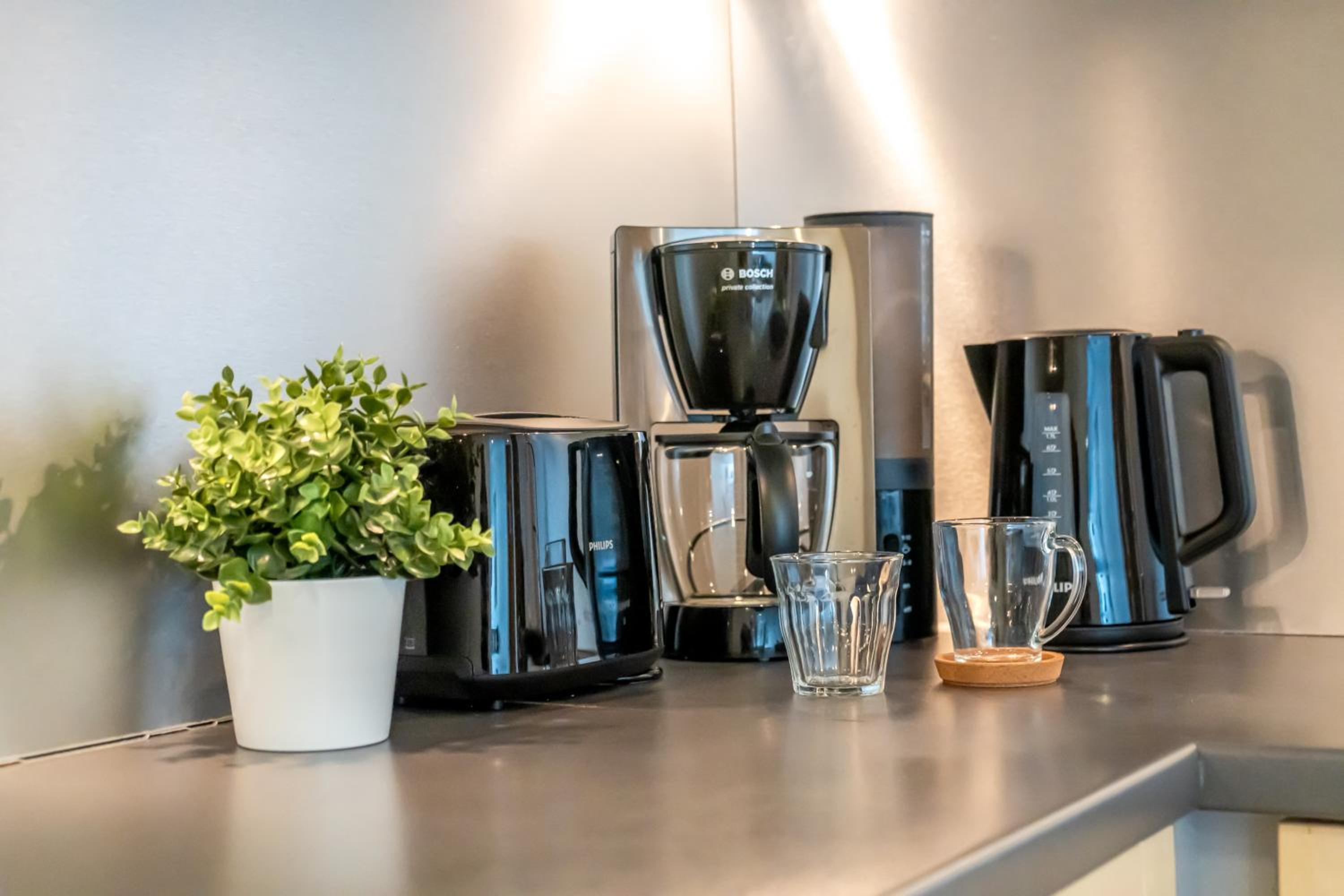 City center apartment with free parking and sauna