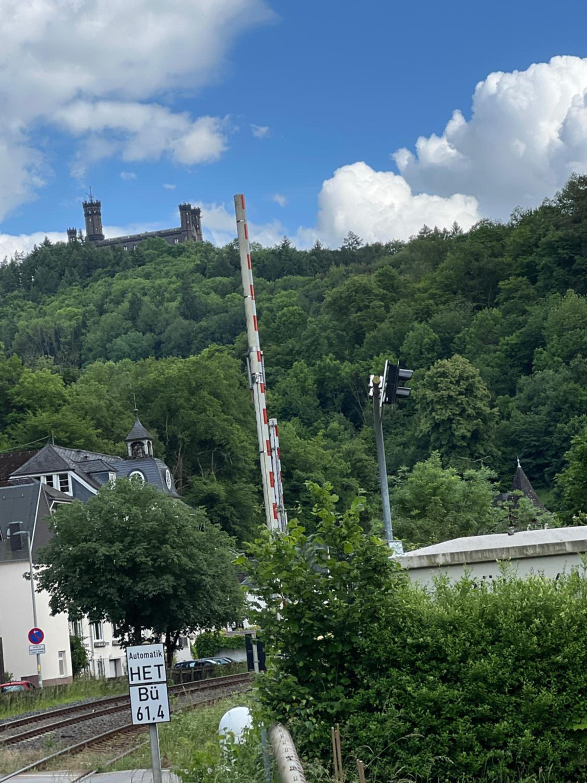 Fluss&Gleis Ferienwohnung im historischen Bahnhofsgebäude in Balduinstein an der Lahn