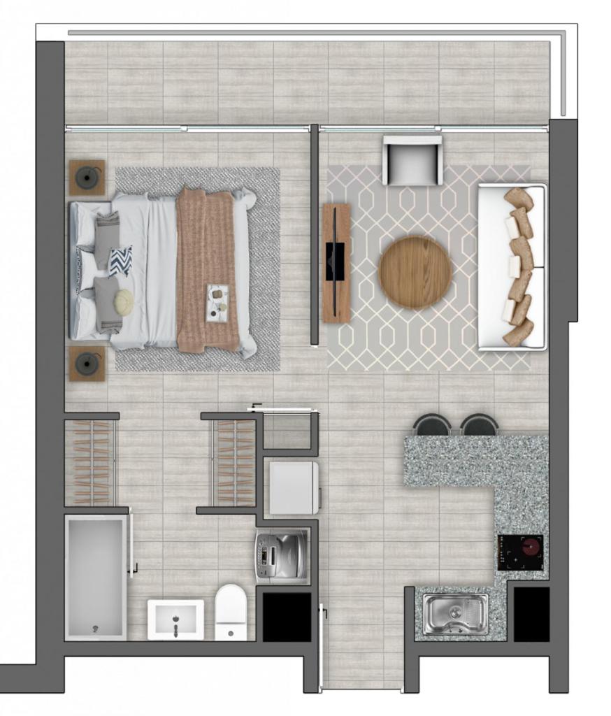Departamento piso 17 Concepción