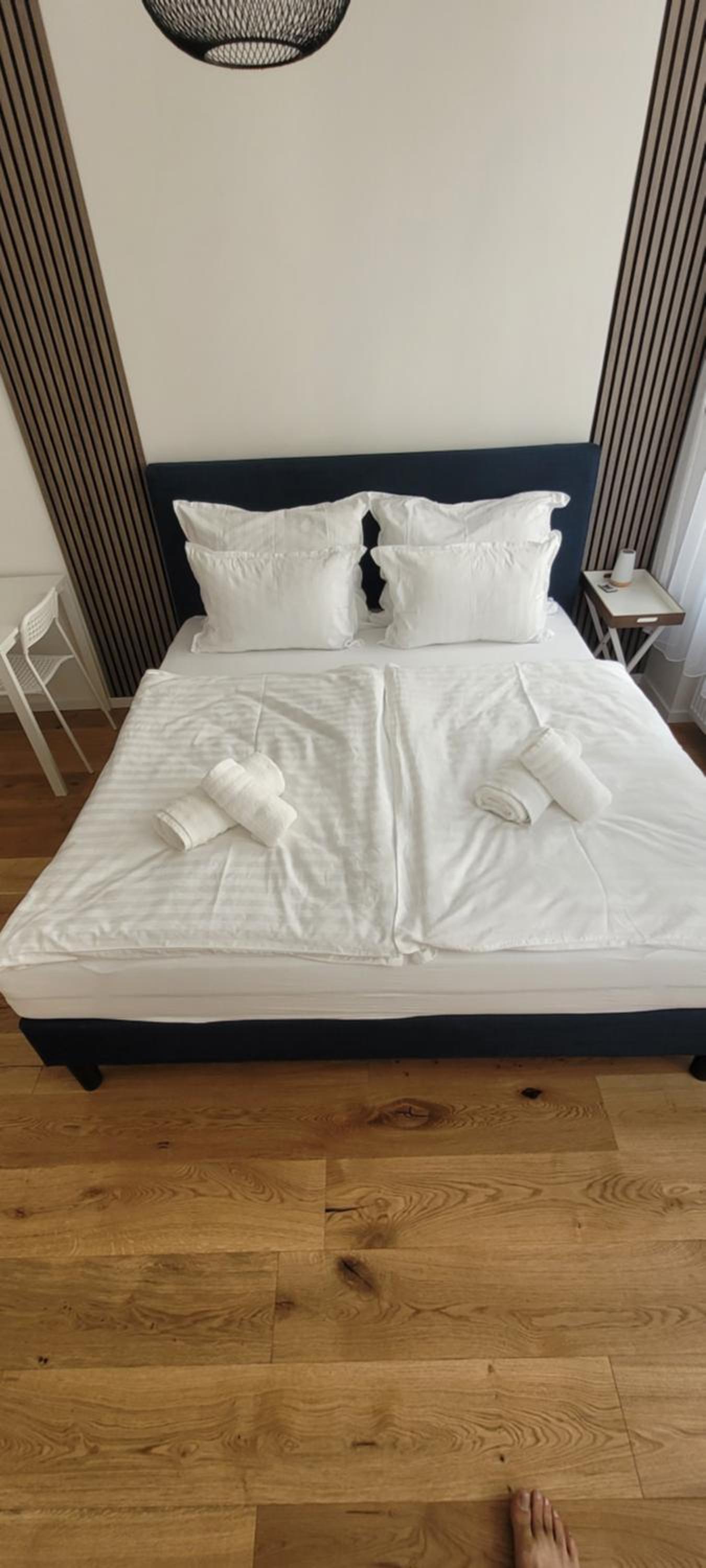 smartes apartment, Design, Queensize-Bett