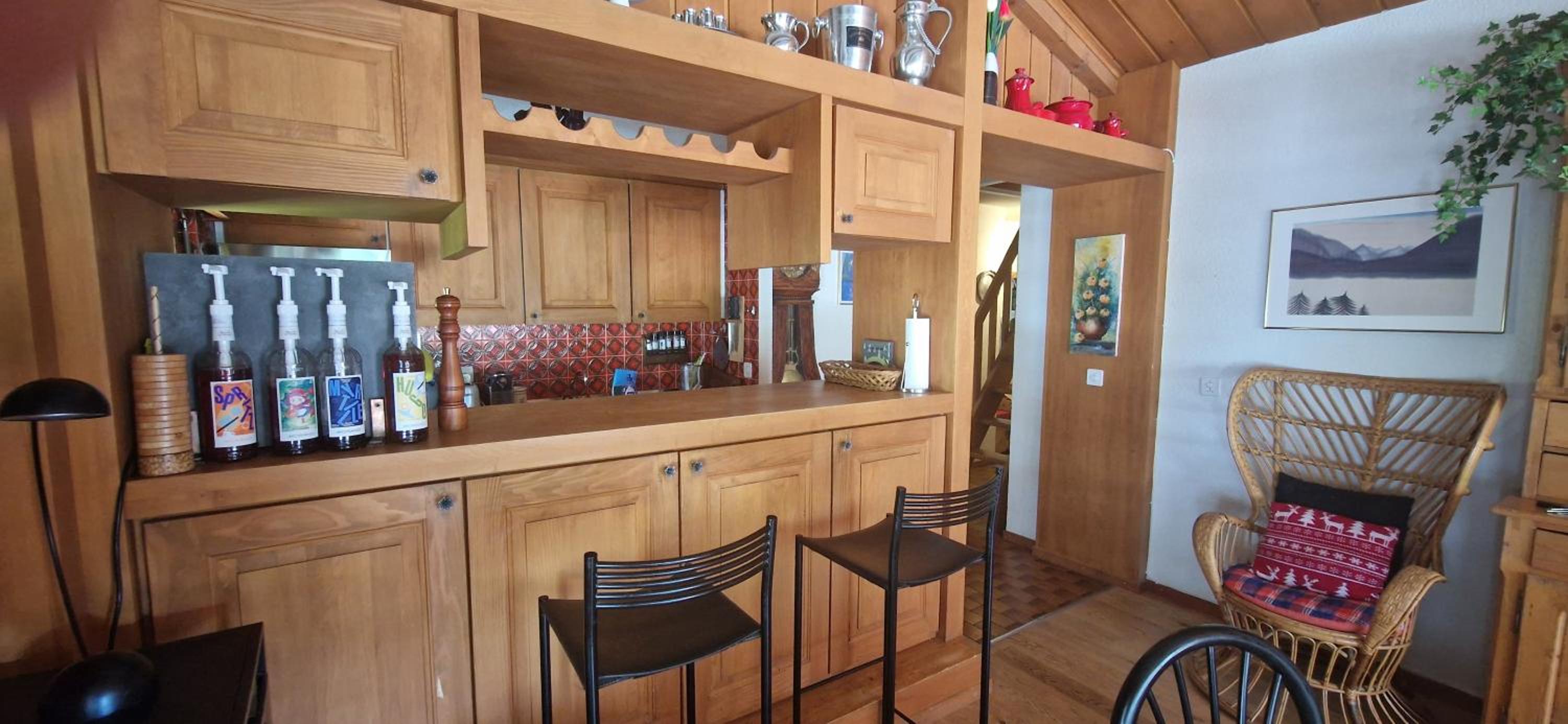 Appartement, vue sur le lac
