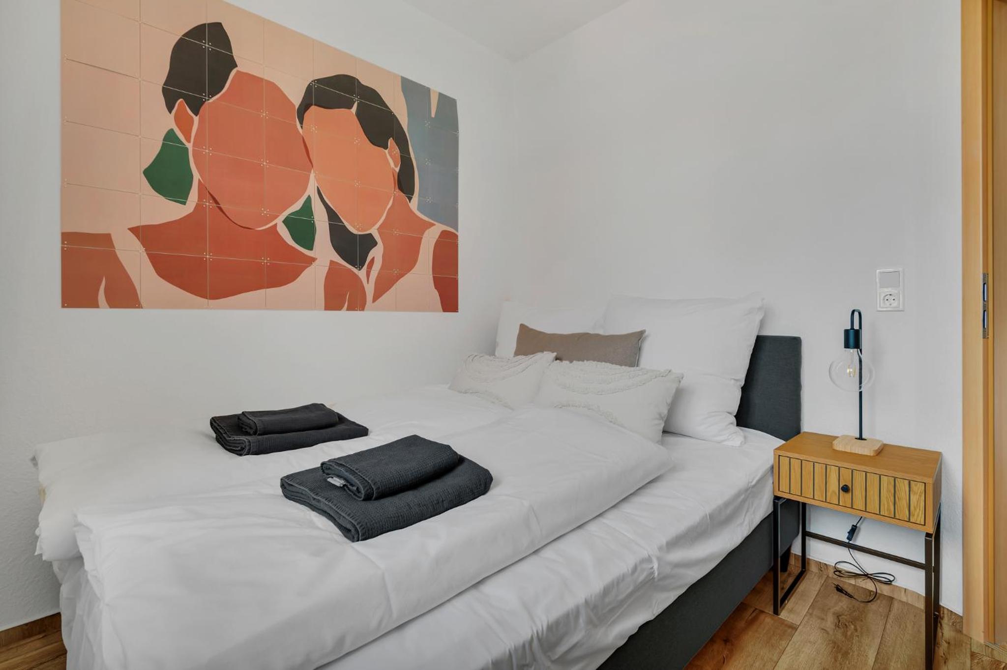 Tiny - Innenstadt - Balkon - Smart TV en Wernigerode — hotel room
