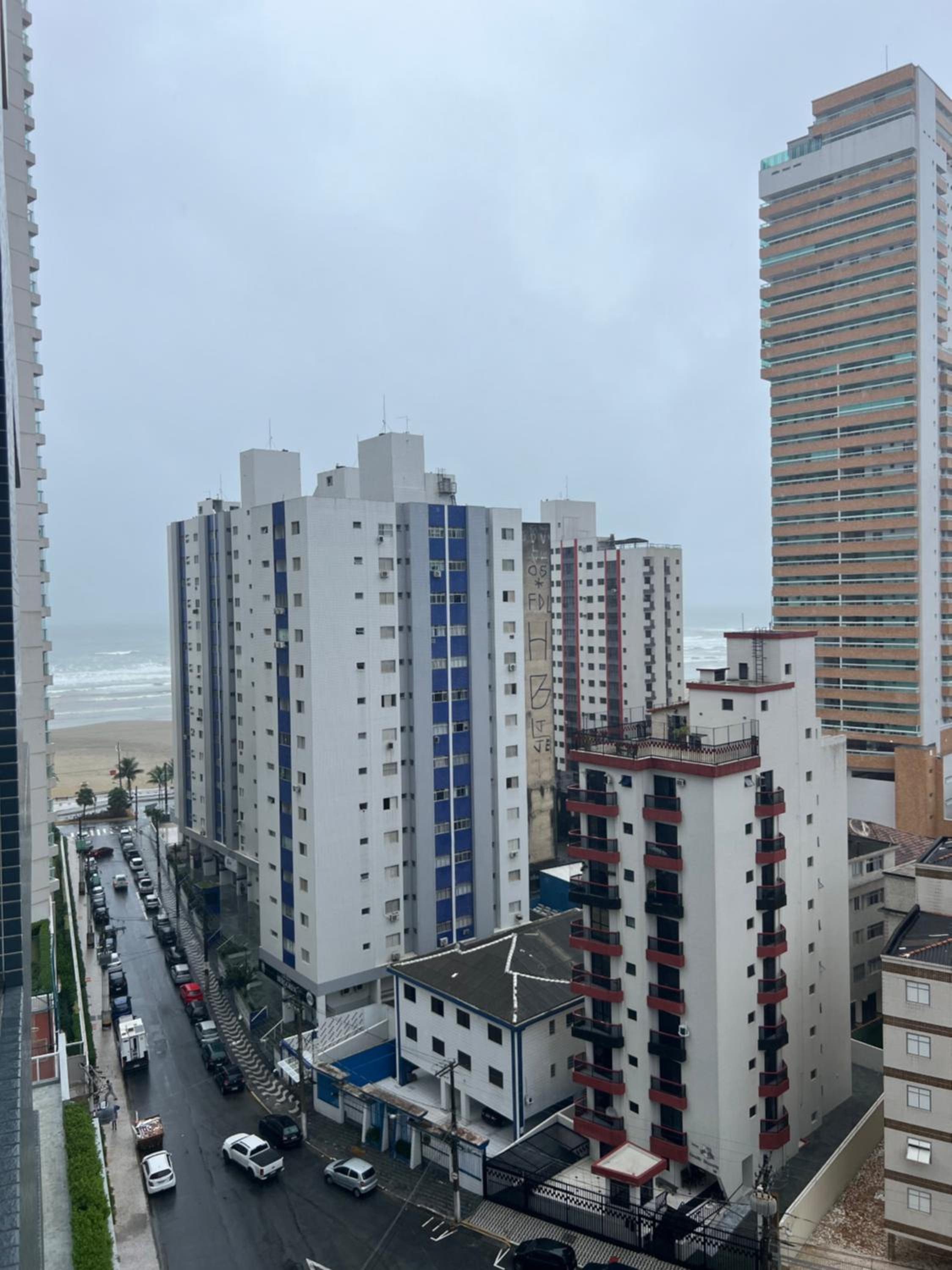 Pé na areia