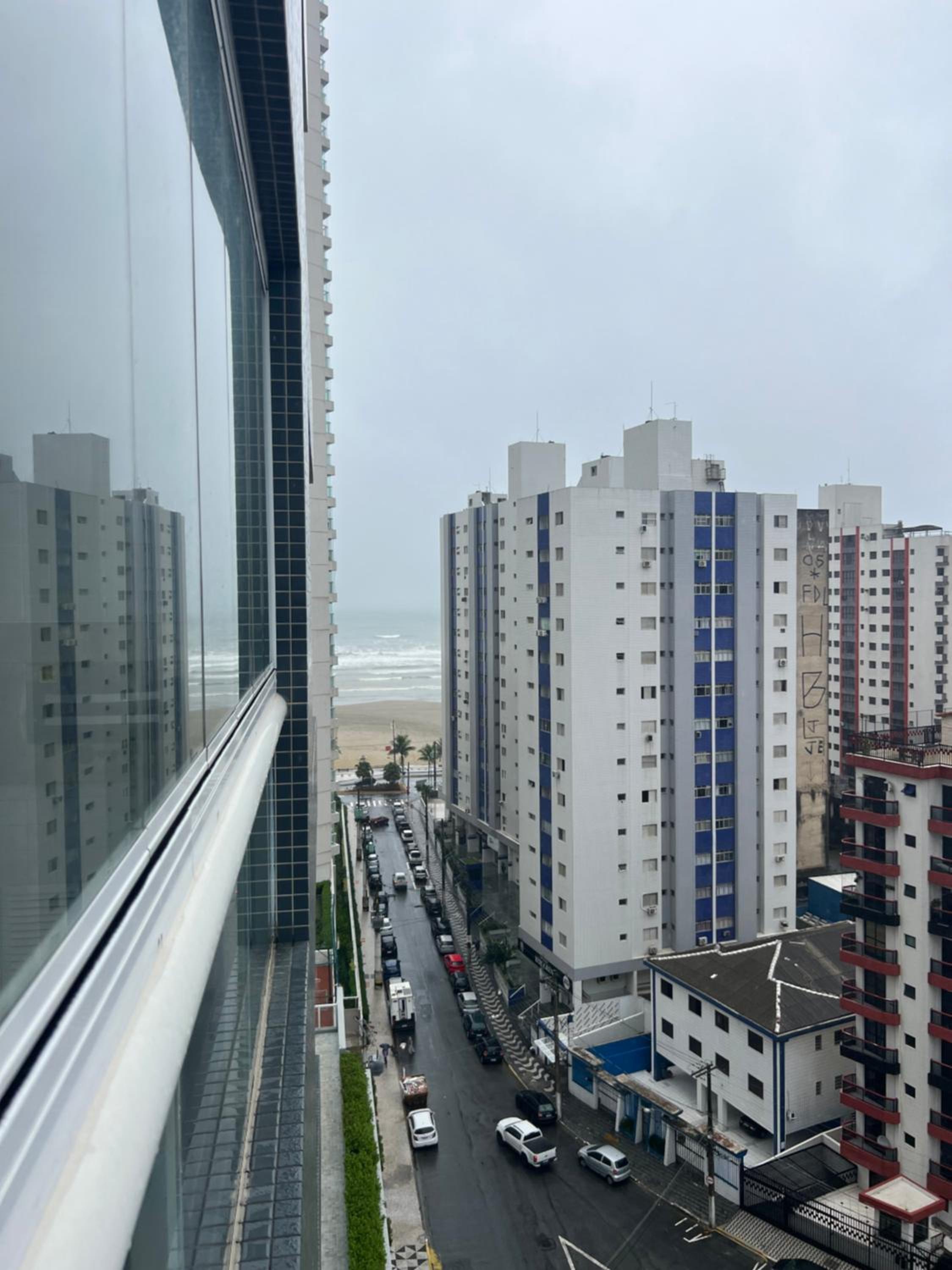 Pé na areia
