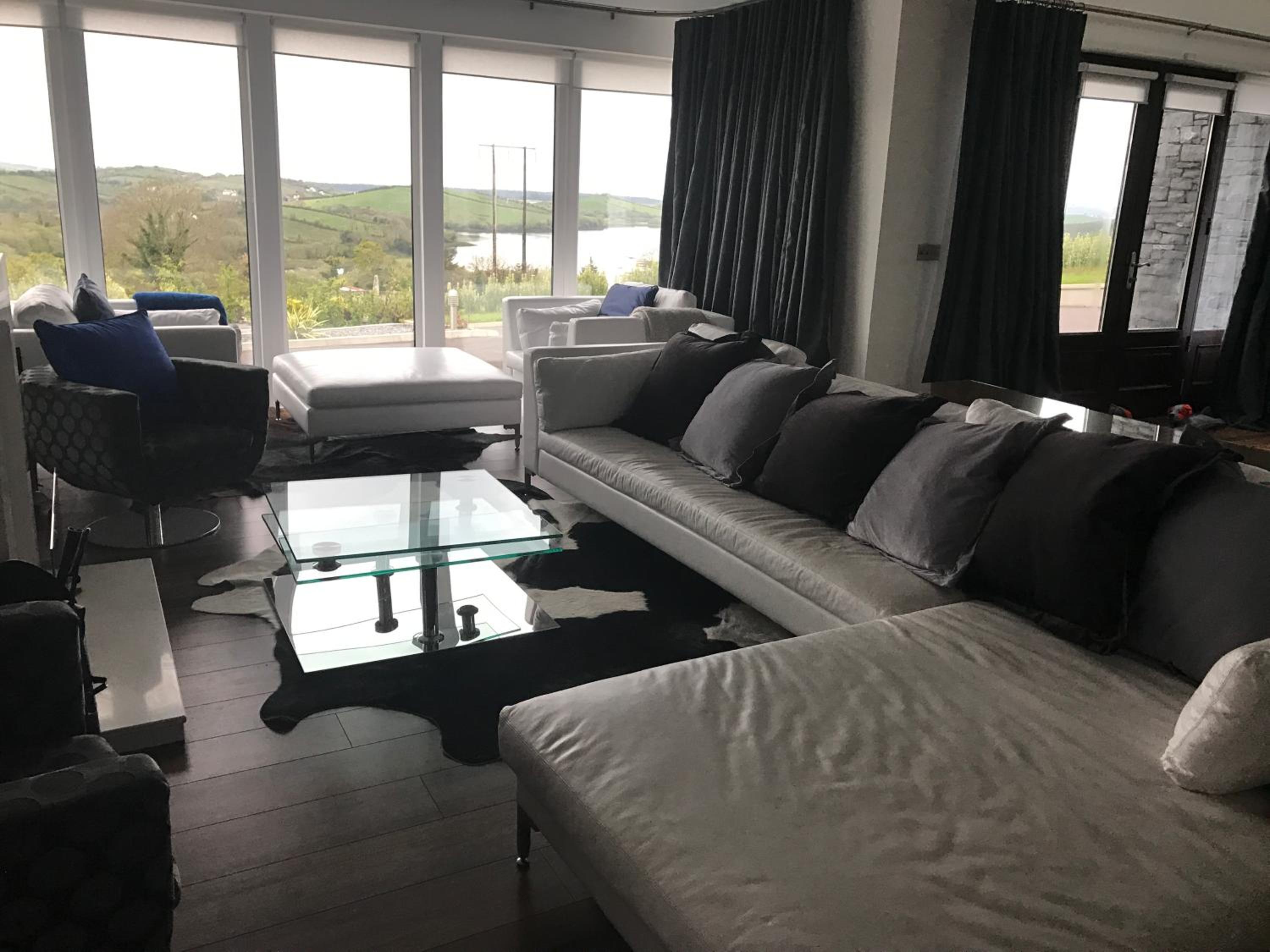 Contemporary Living Overlooking Water view 5