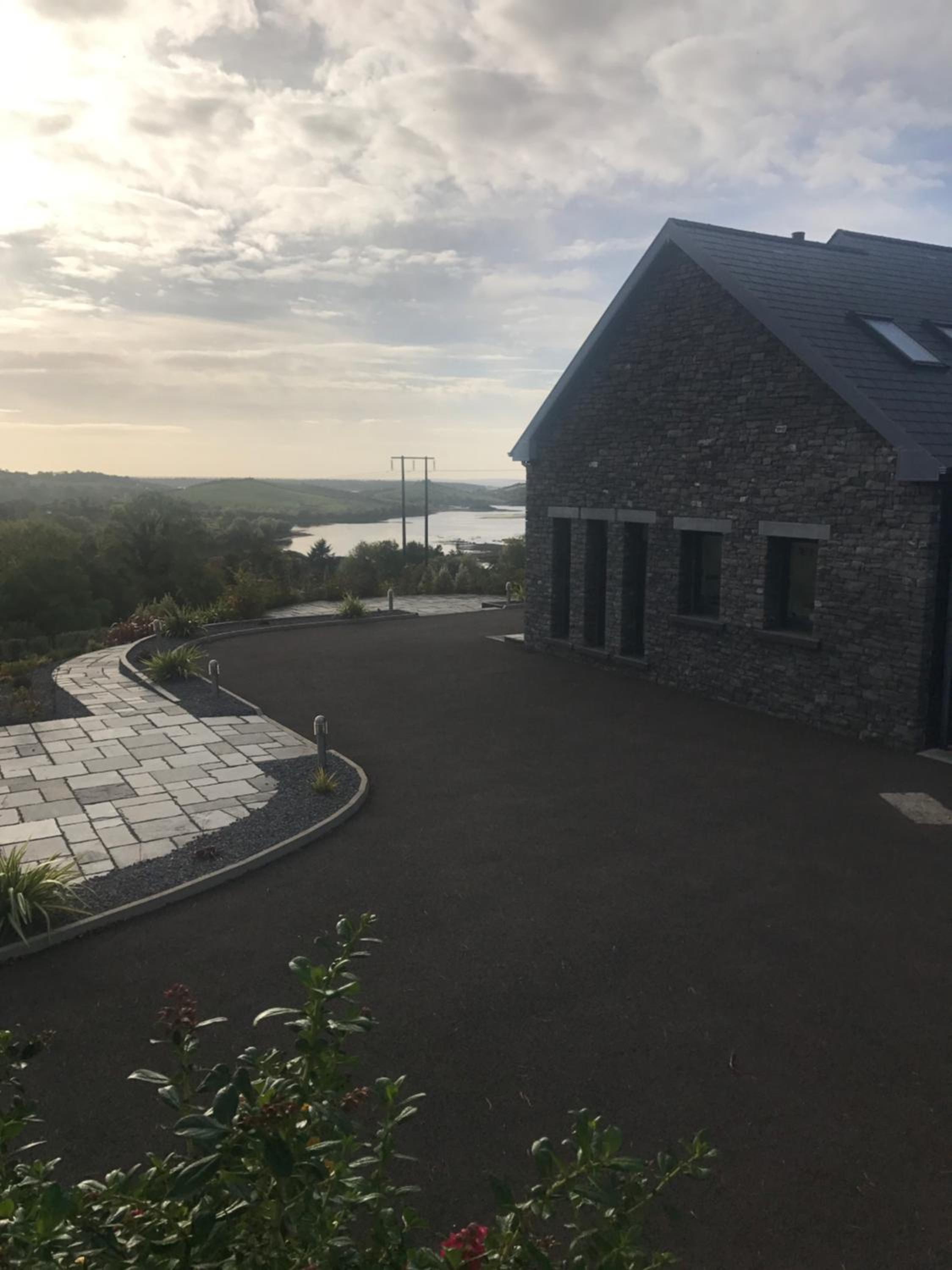 Contemporary Living Overlooking Water view 2
