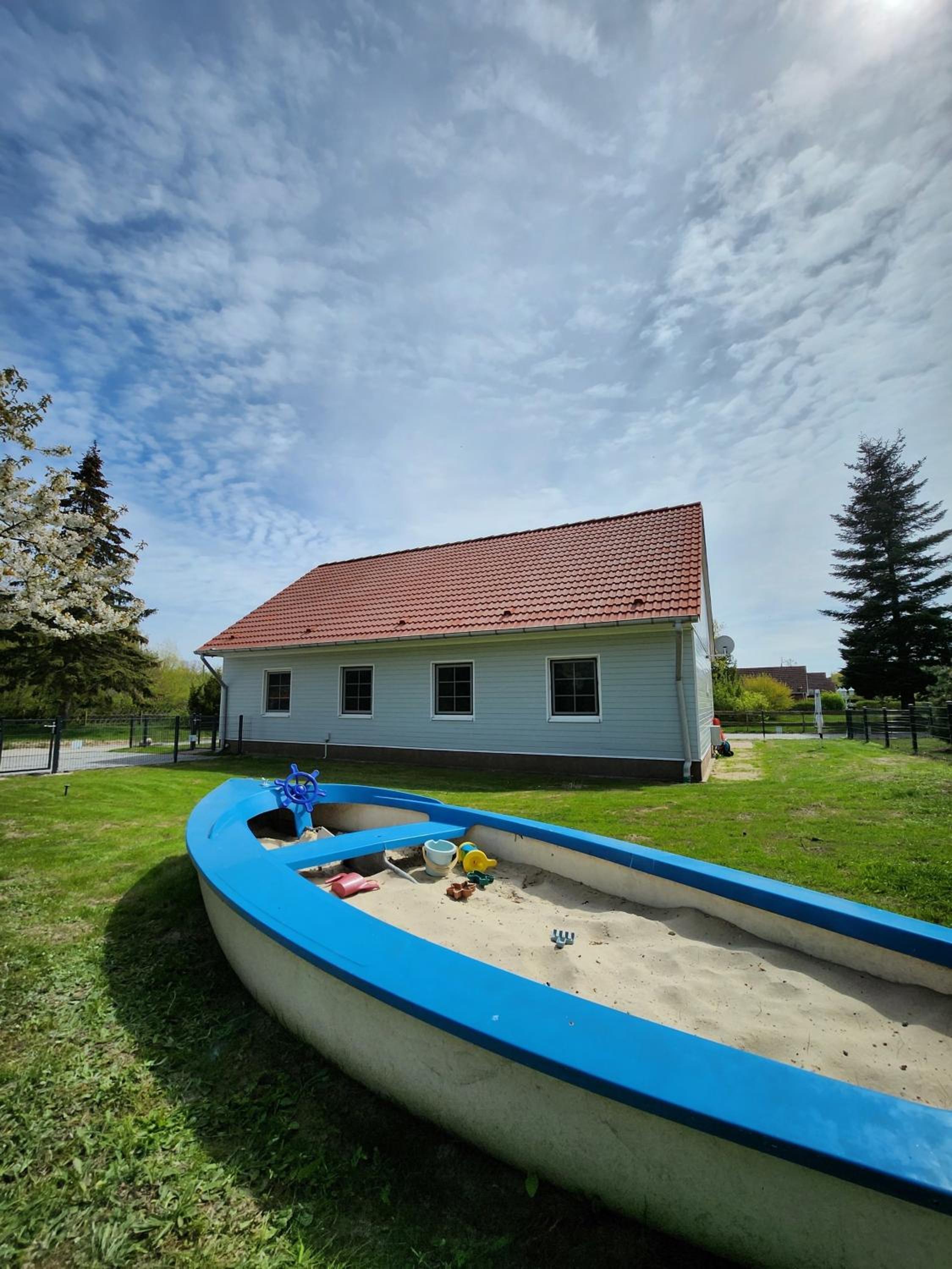 Ostsee Ferienhaus Usedom Familie Stopp Haus 26 - eingezäunt