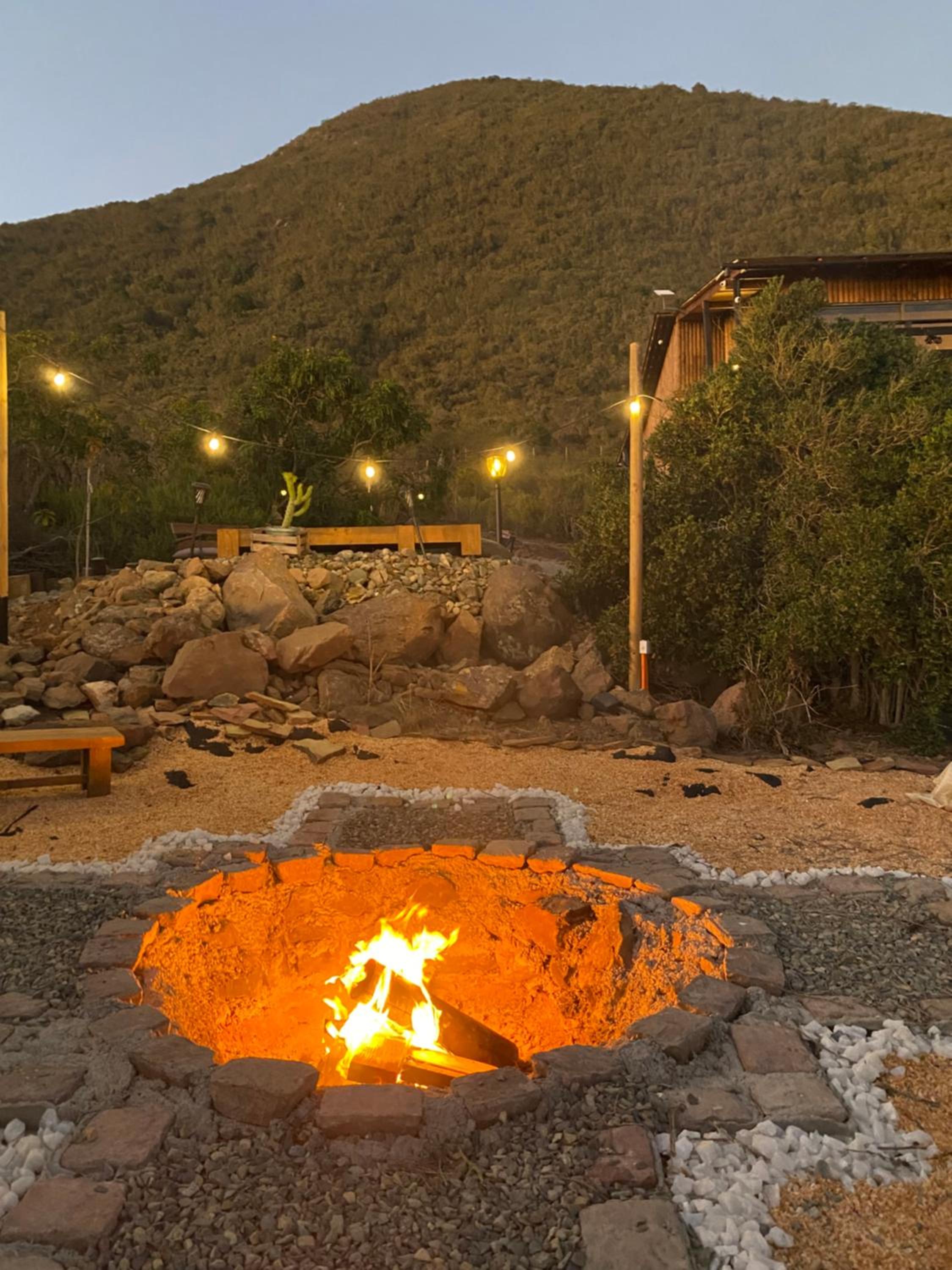 Cabaña con vista a la bahía de Pichidangui