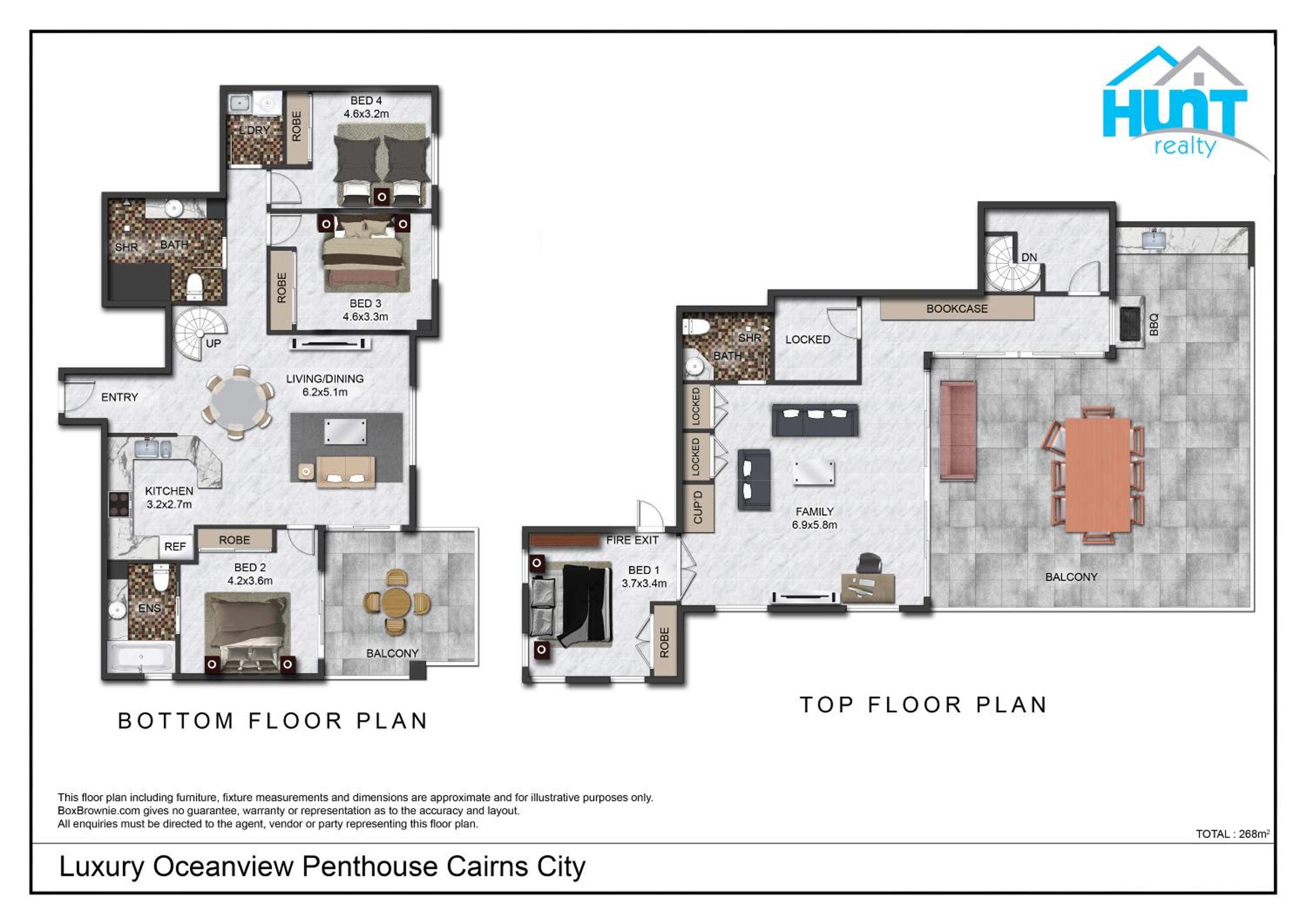 Luxury Oceanview Penthouse Cairns City