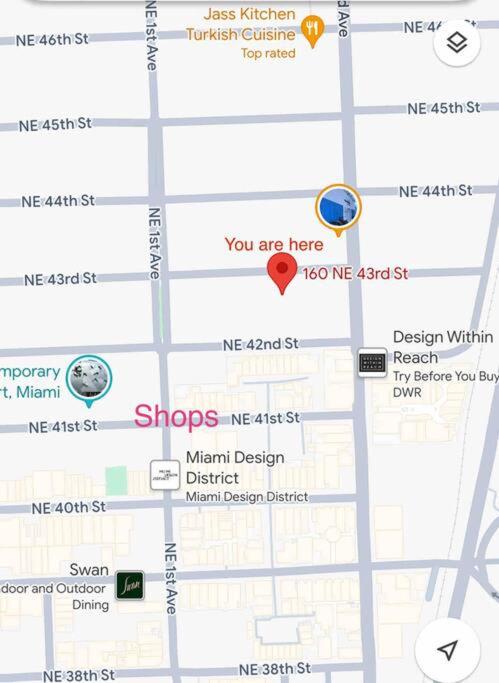 Cute Orchid Studio in the heart of Design District