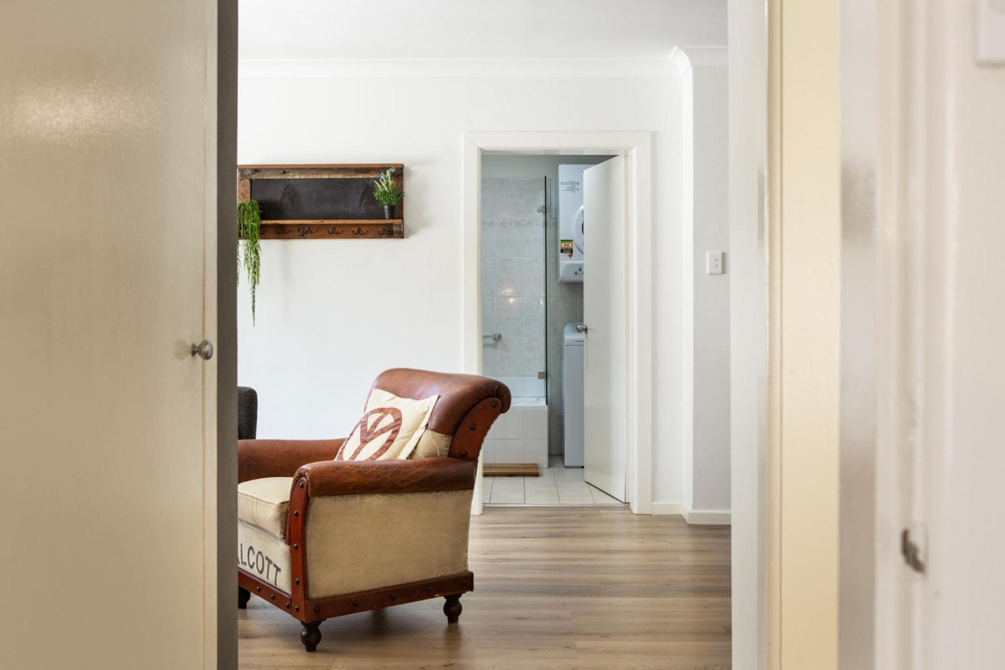 Suburban Two-bed Apartment with Parking and Patio