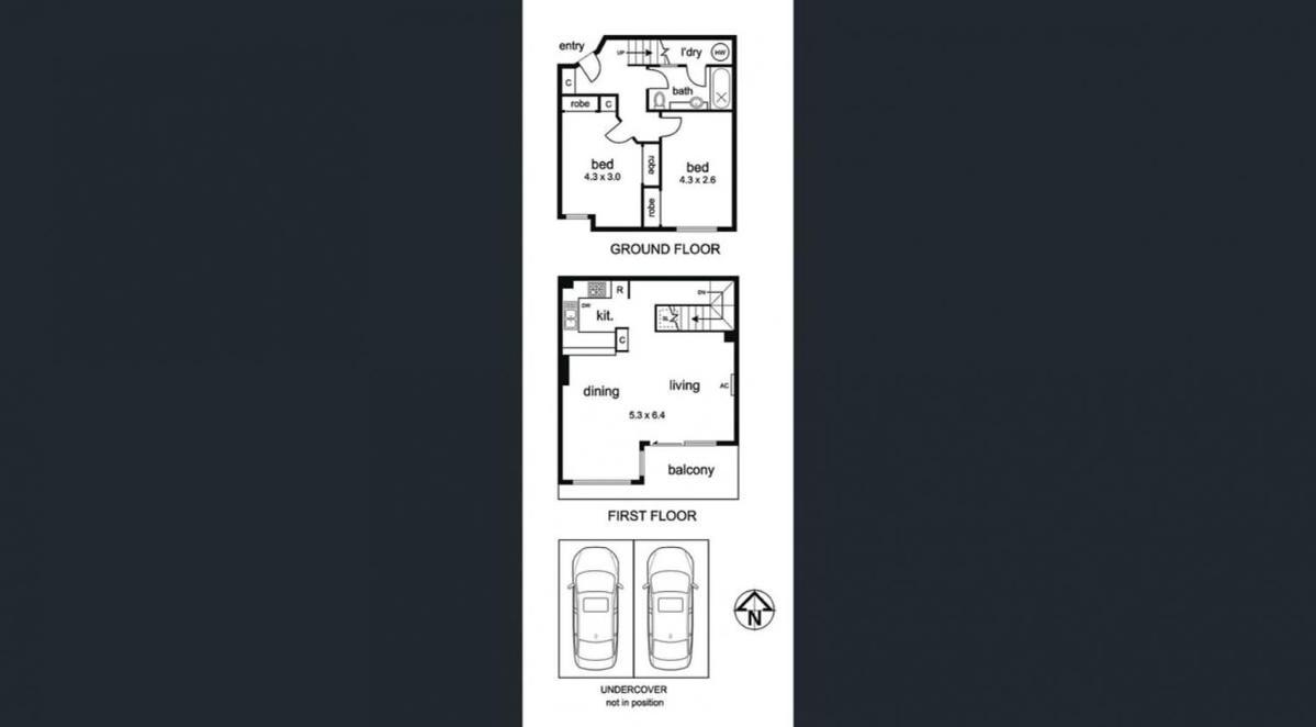 Beautiful 2-Storey Unit with Balcony near Smith St