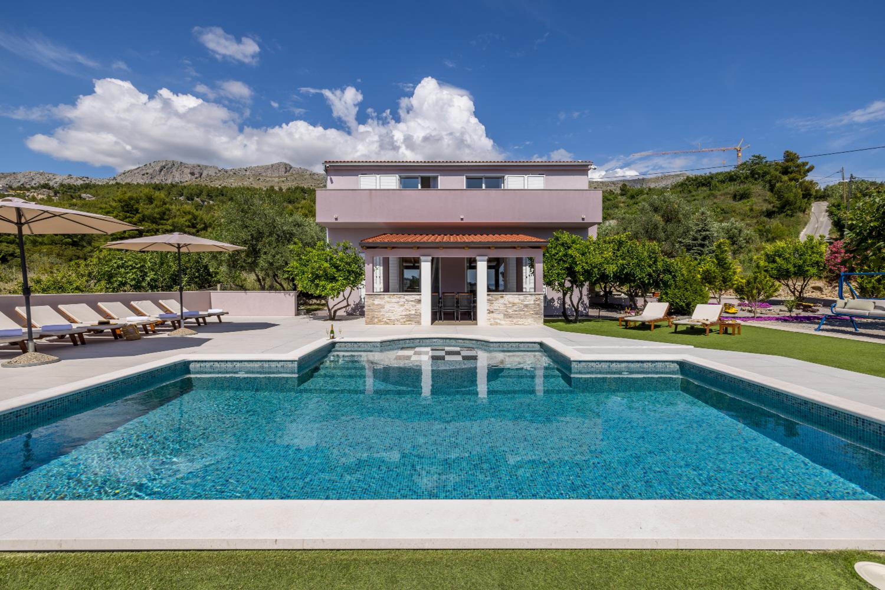 Seaview Villa CroAdria Split view 4