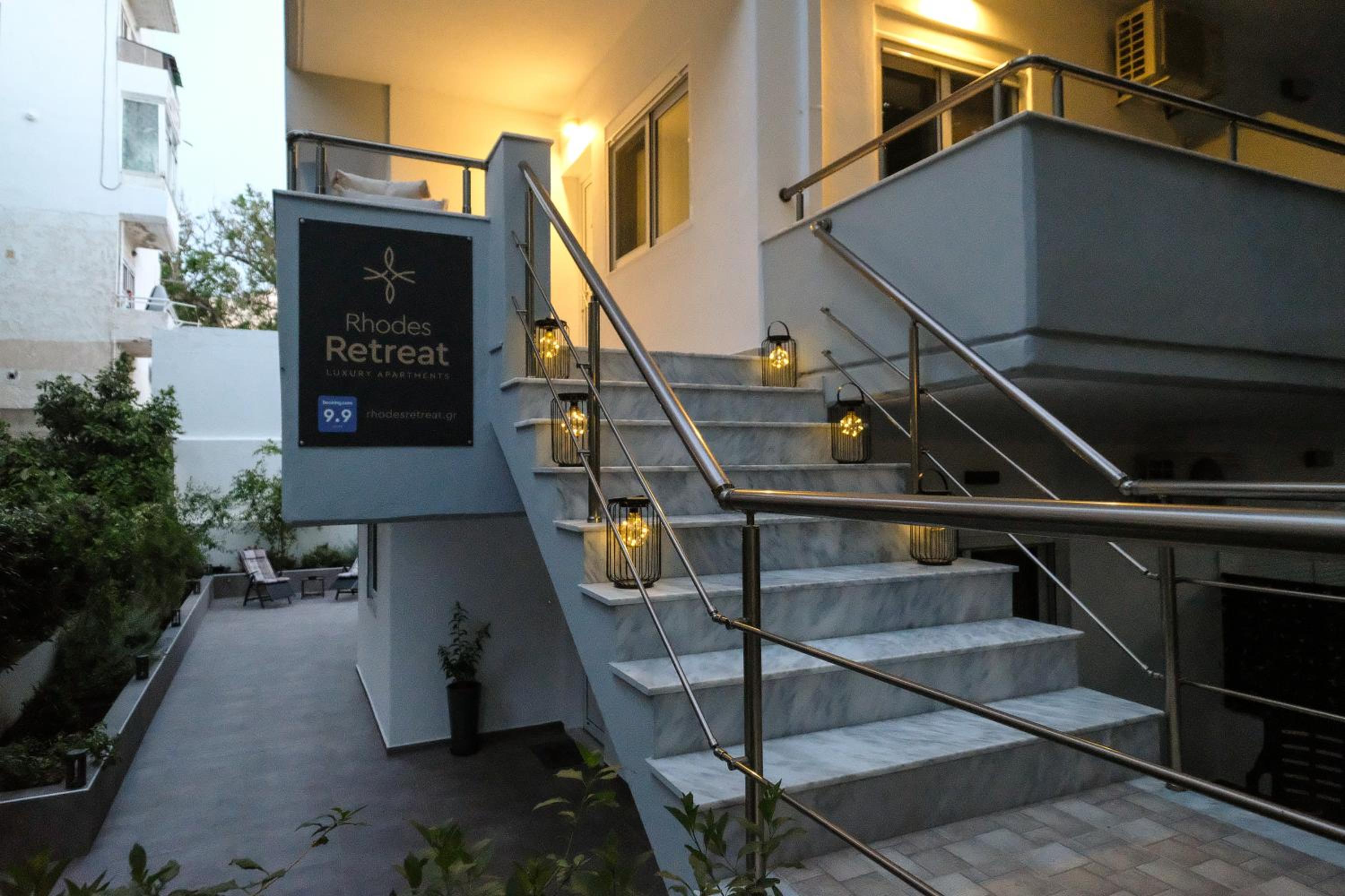 Rhodes Retreat: Modern Comfort in Serene Luxury view 3