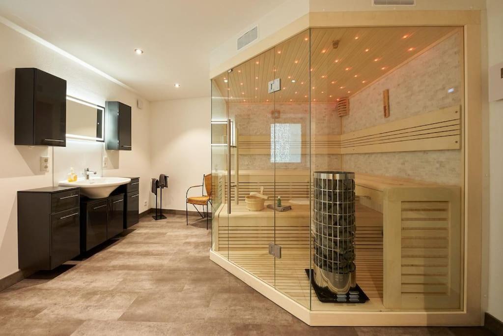 Ferienhaus mit Whirlpool und Sauna