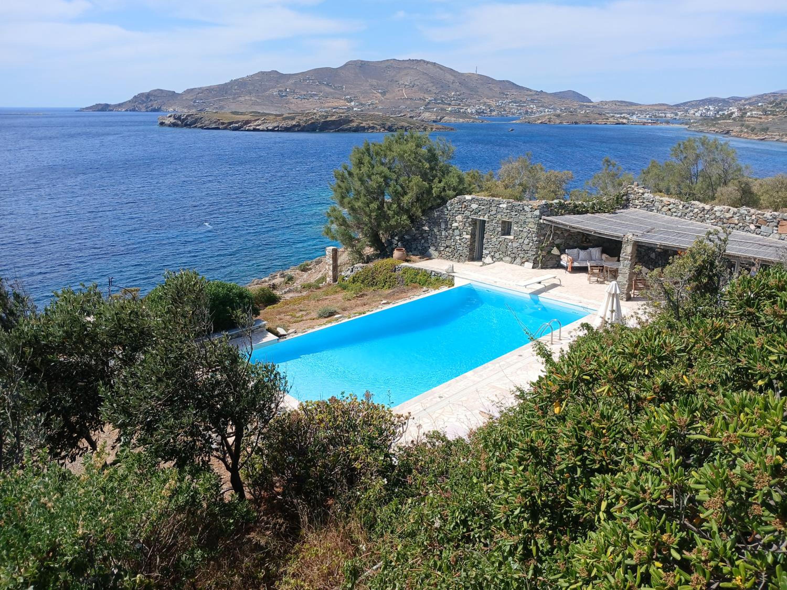 Fully Catered Vila in Cycladic in Posidonia, Greece