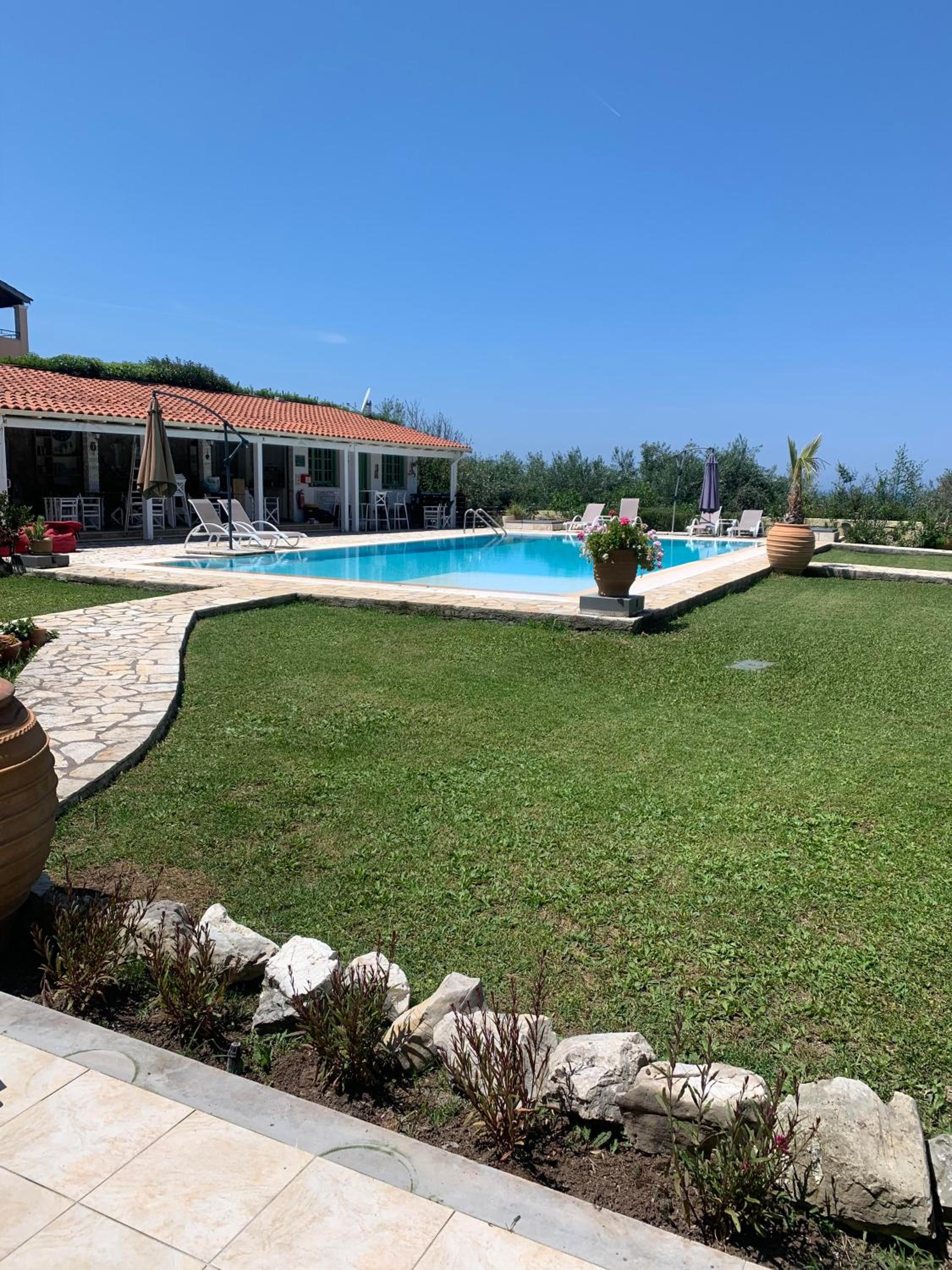 Villa Eleni Corfu 10 bedroom Seaview Villa with private pool view 3