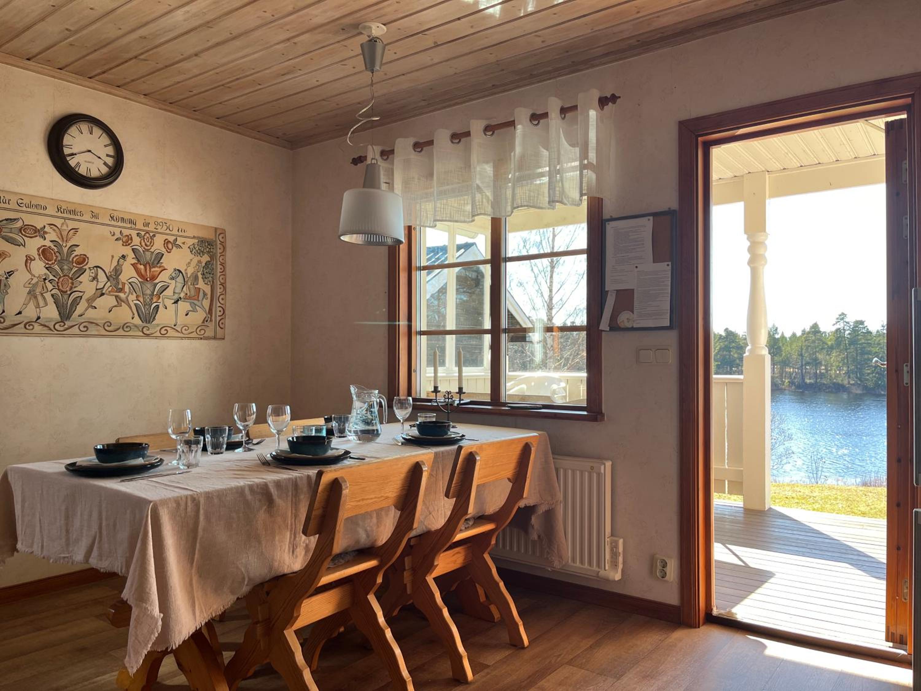 The Pintorp cabin by the lake view 2