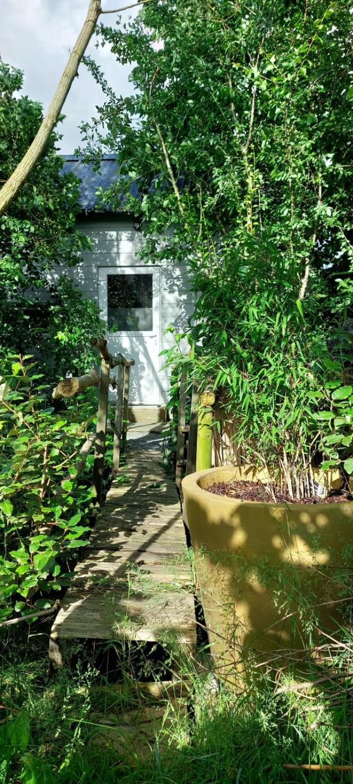 Tuinhuisje in het groen view 2