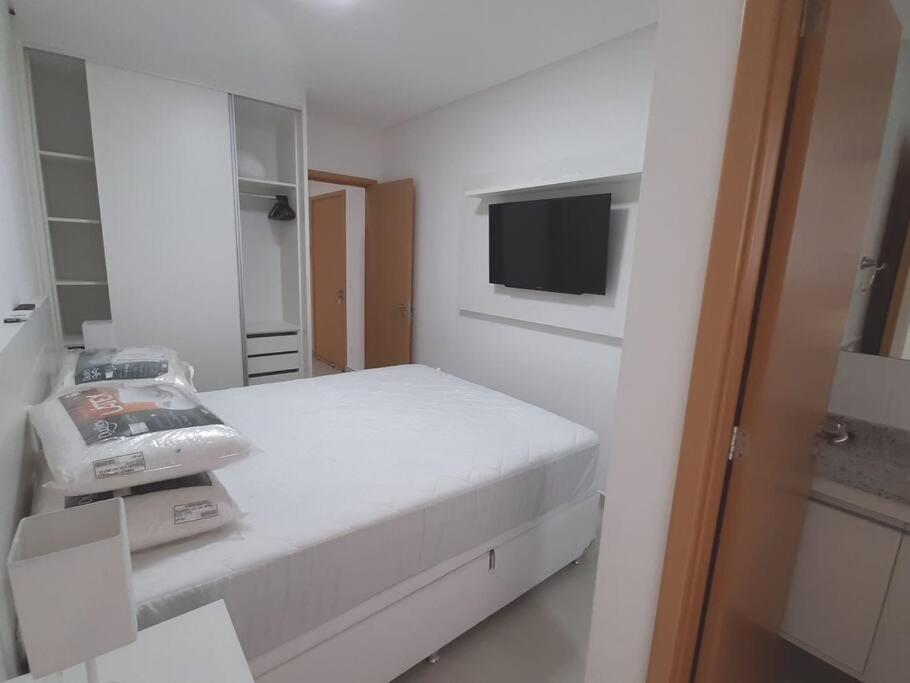 Apartamento condomínio completo frente ao mar